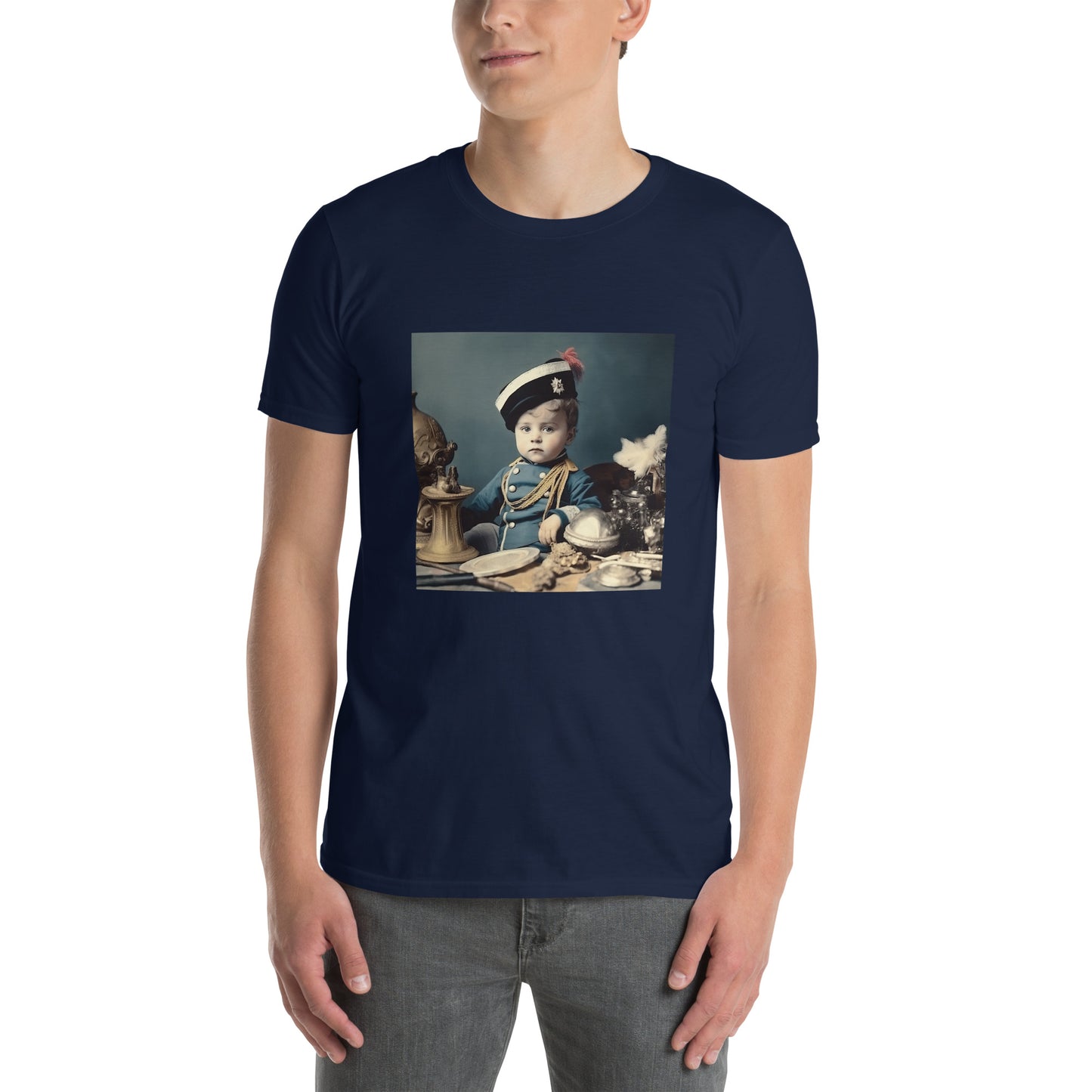 T-Shirt Unisex / Ring Spun Cotton / Portrait Napoleon Carlo VIII