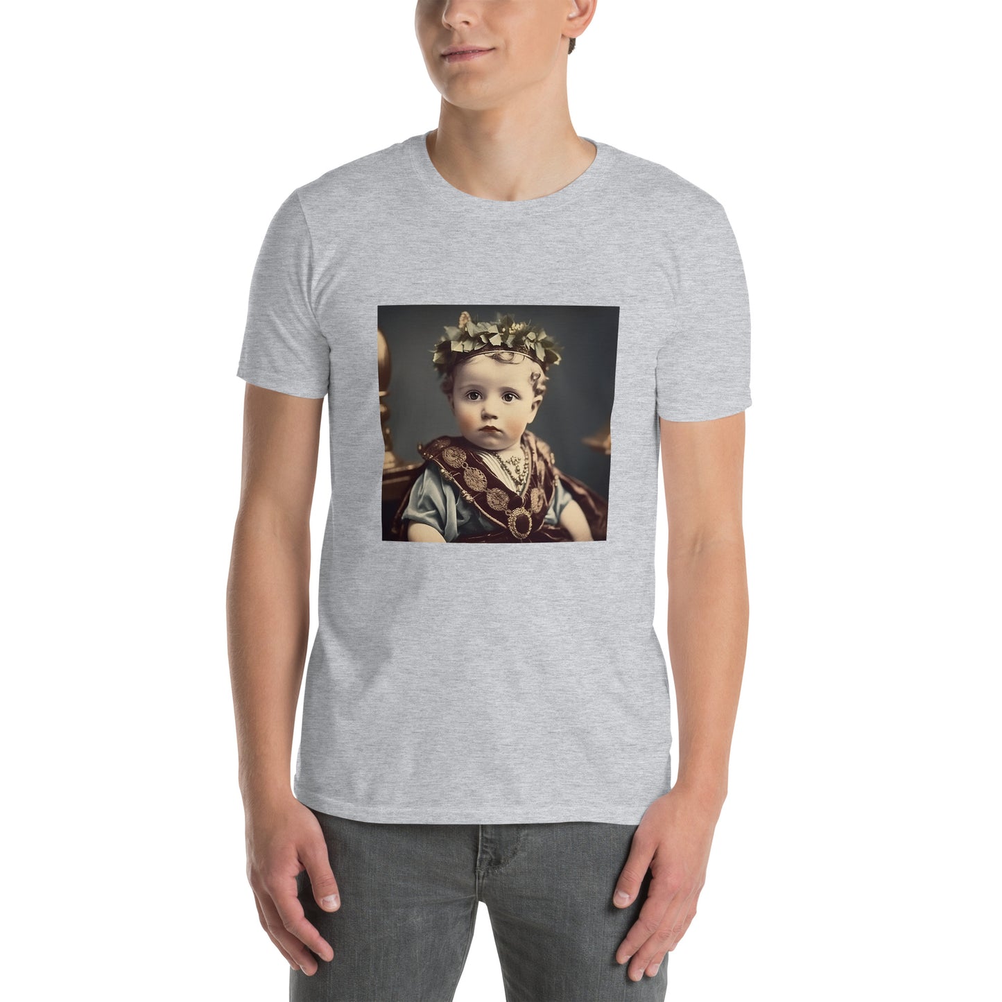 T-Shirt Unisex / Ring Spun Cotton / Portrait Gaius Julius I