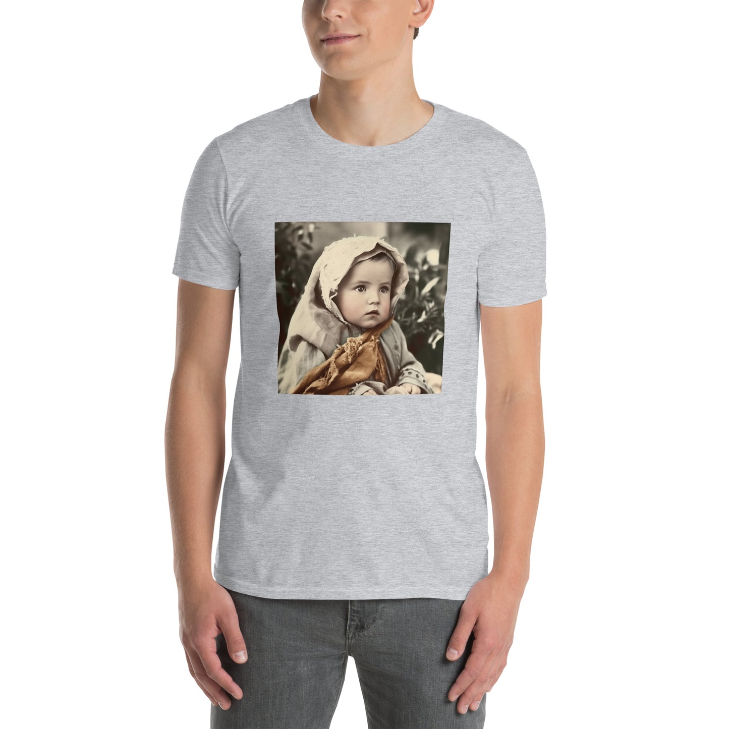 T-Shirt Unisex / Ring Spun Cotton / Portrait Jesus Nazareth I