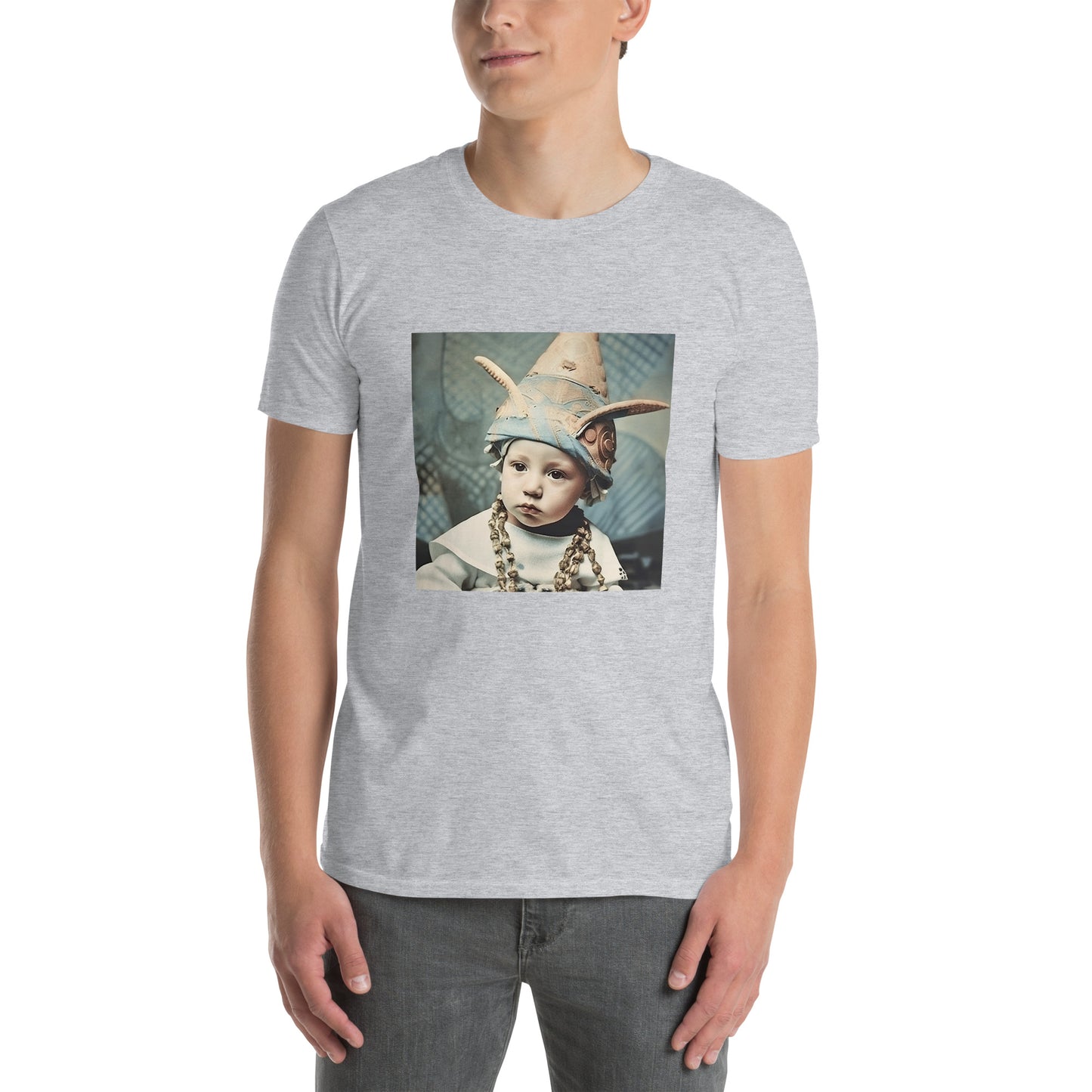 T-Shirt Unisex / Ring Spun Cotton / Portrait Akhenaten Amenhotep II