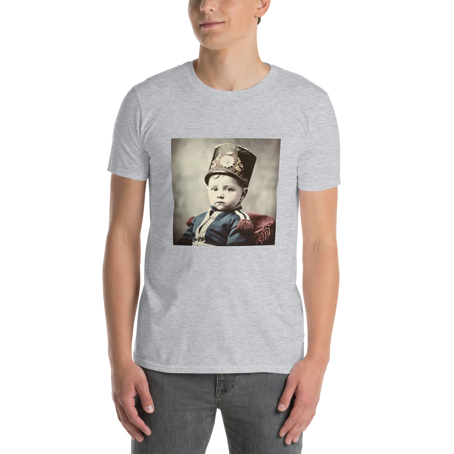 T-Shirt Unisex / Ring Spun Cotton / Portrait Napoleon Carlo III