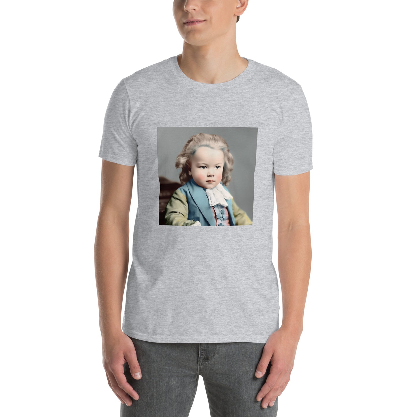 T-Shirt Unisex / Ring Spun Cotton / Portrait Johann Sebastian V