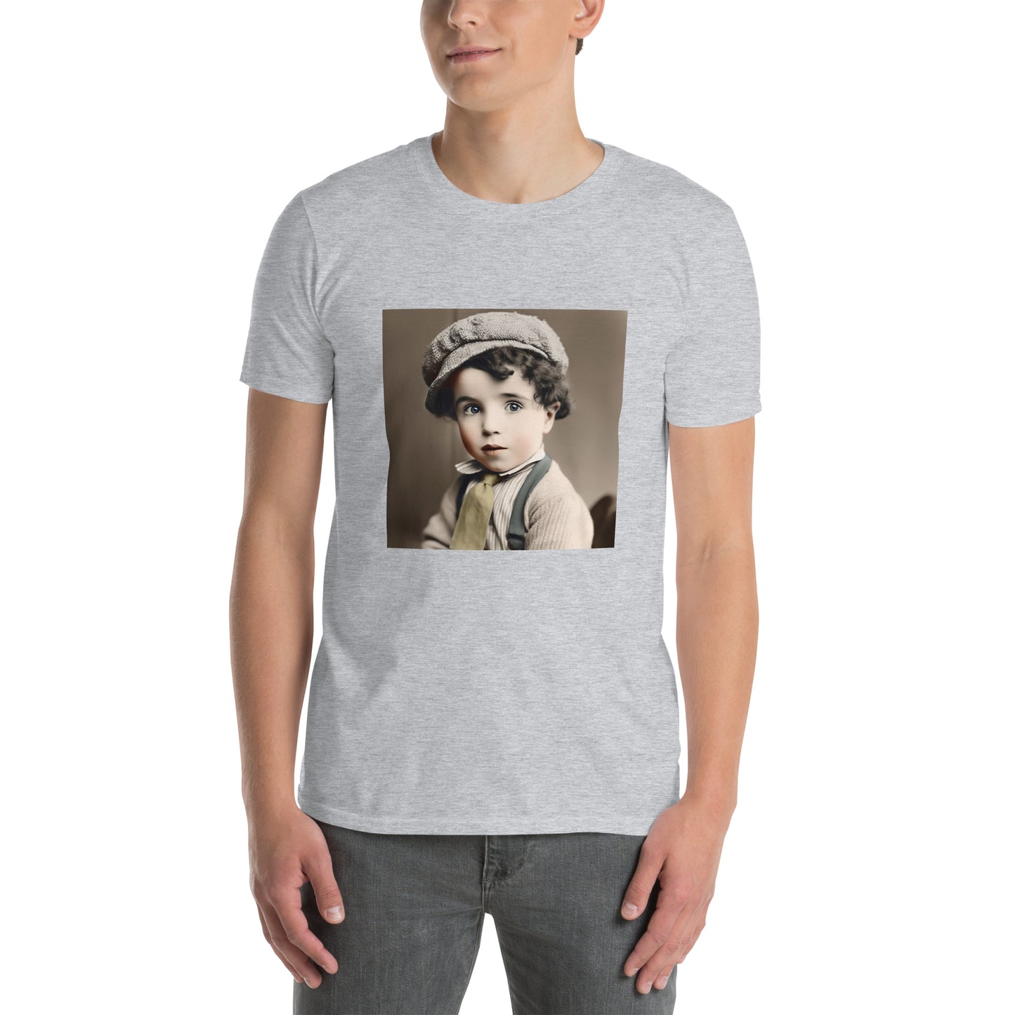 T-Shirt Unisex / Ring Spun Cotton / Portrait Charles 'Charlie' Spencer III