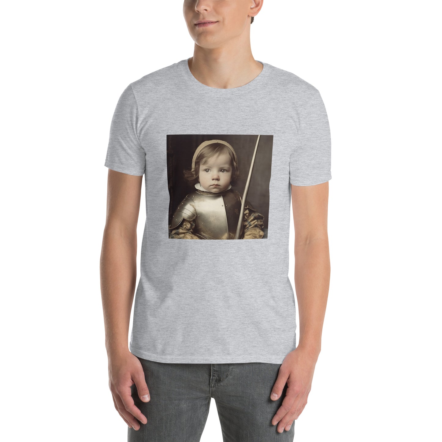 T-Shirt Unisex / Ring Spun Cotton / Portrait Jeanne 'Joan' Arc II