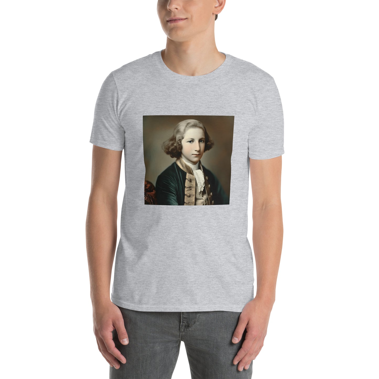 T-Shirt Unisex / Ring Spun Cotton / Portrait George Augustine I