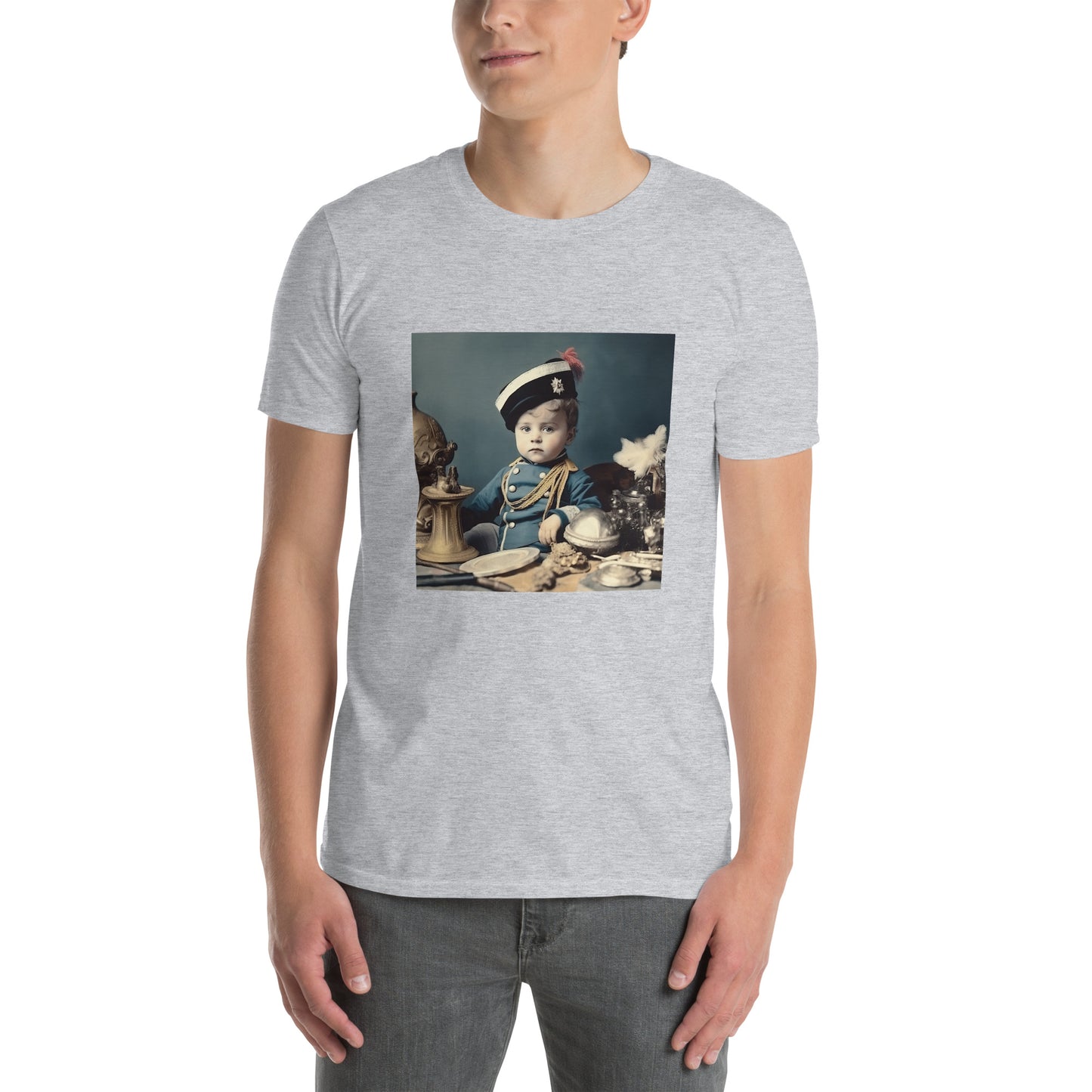 T-Shirt Unisex / Ring Spun Cotton / Portrait Napoleon Carlo VIII