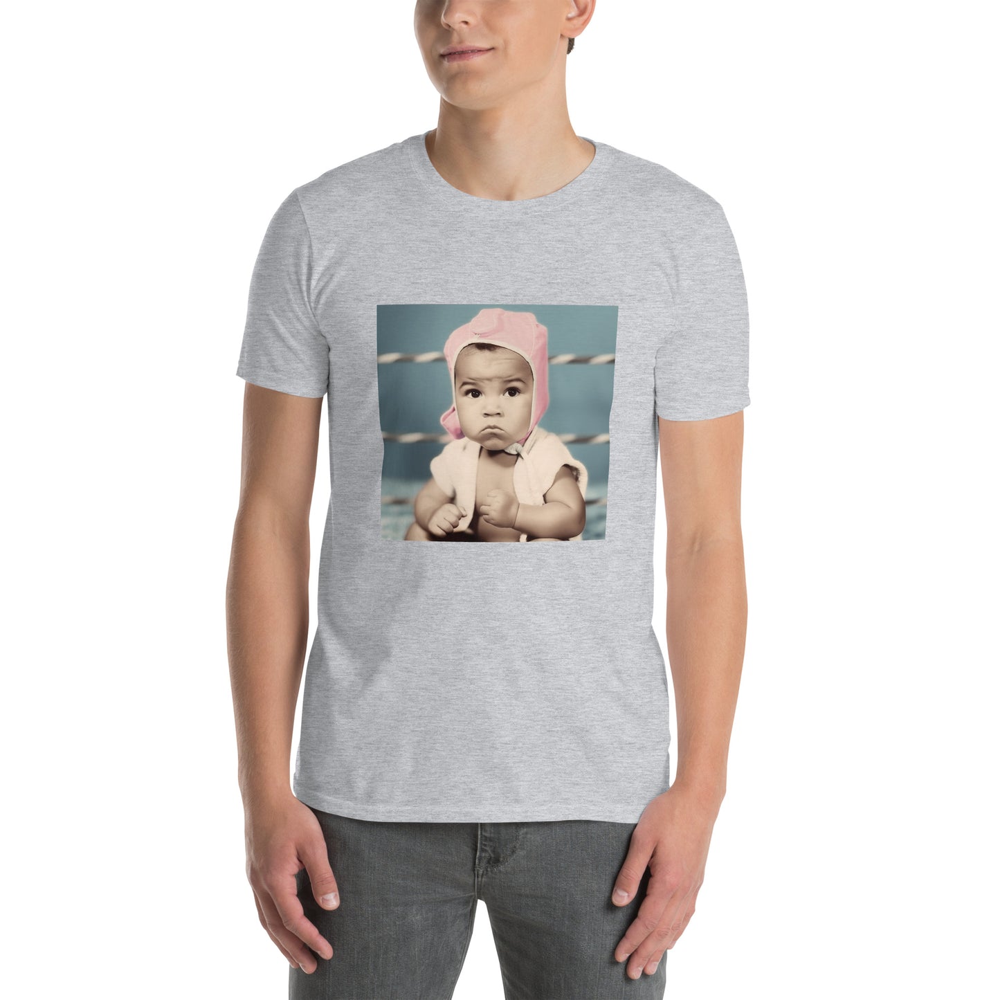 T-Shirt Unisex / Ring Spun Cotton / Portrait Cassius 'Muhammad' Marcellus III