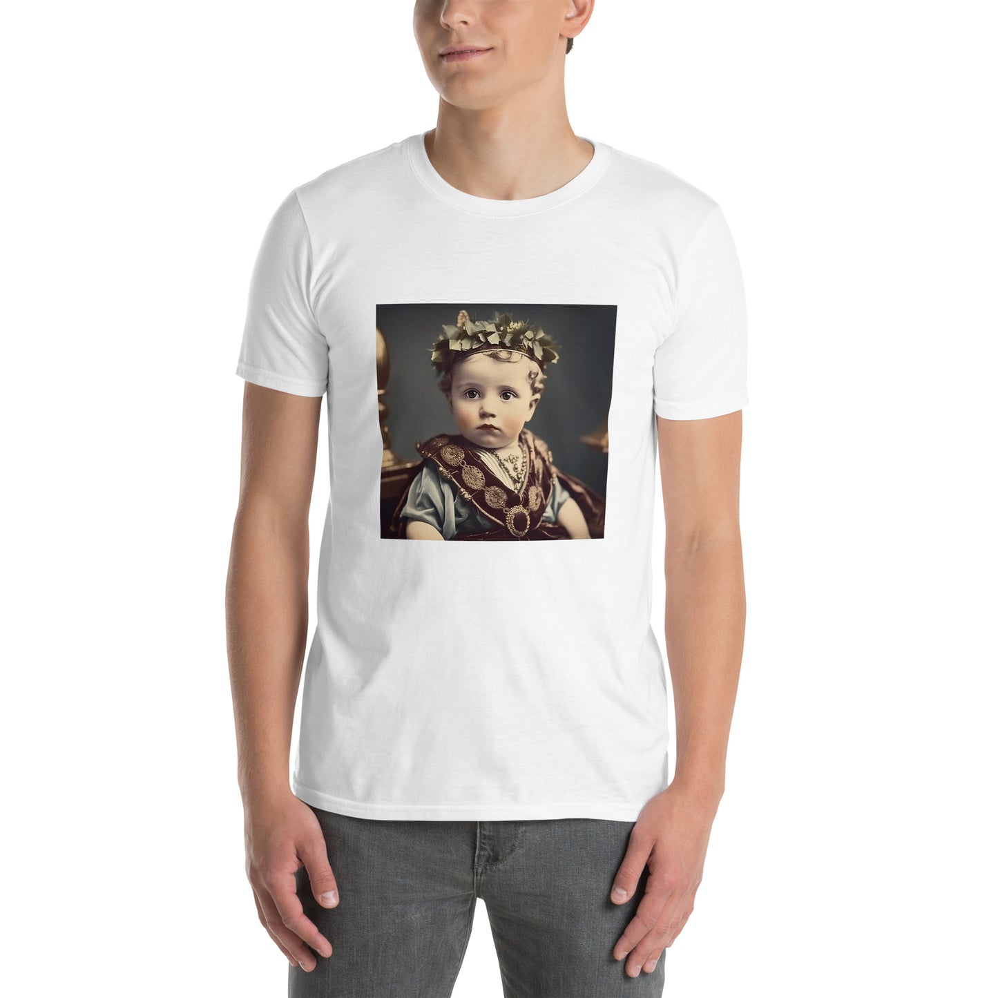 T-Shirt Unisex / Ring Spun Cotton / Portrait Gaius Julius I