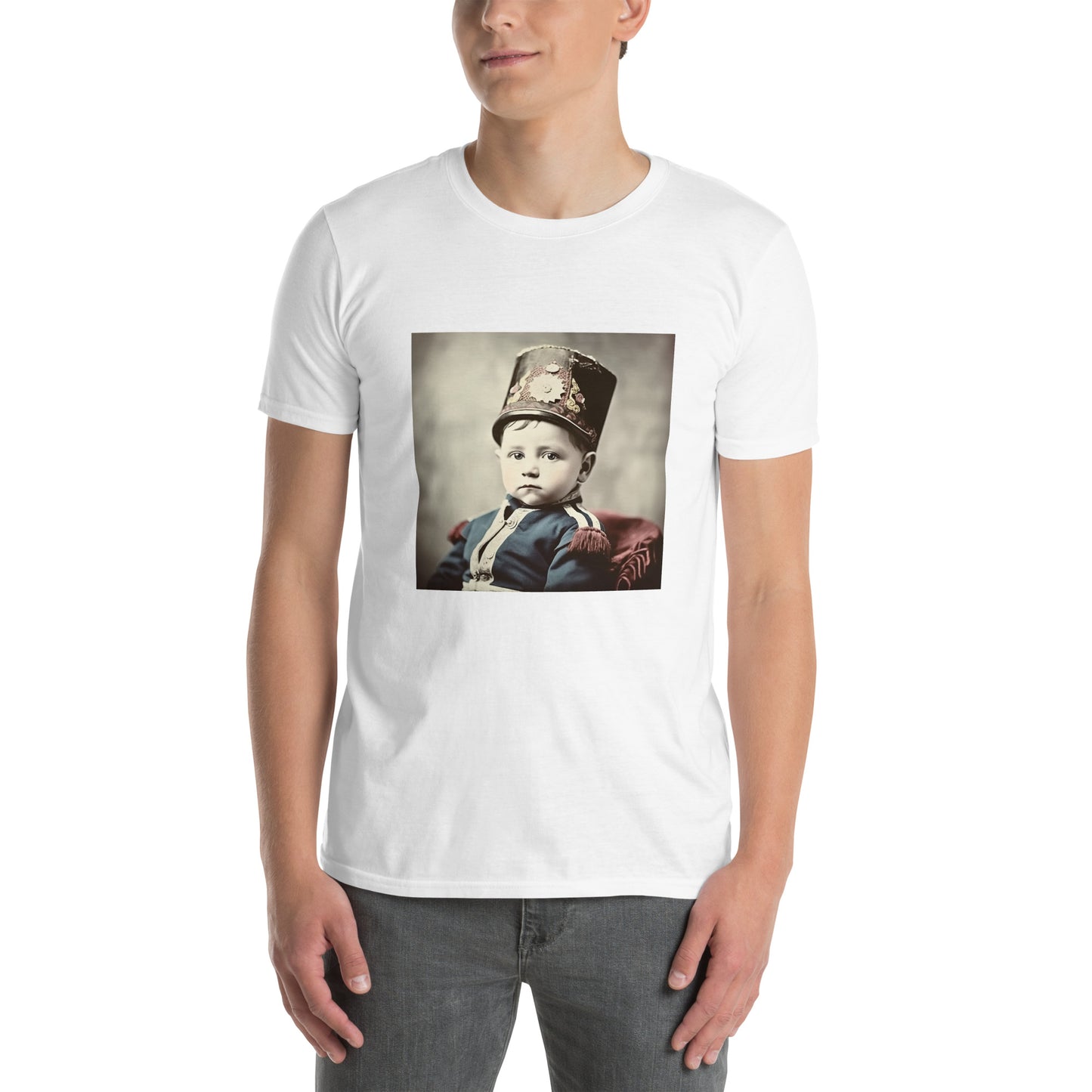 T-Shirt Unisex / Ring Spun Cotton / Portrait Napoleon Carlo III