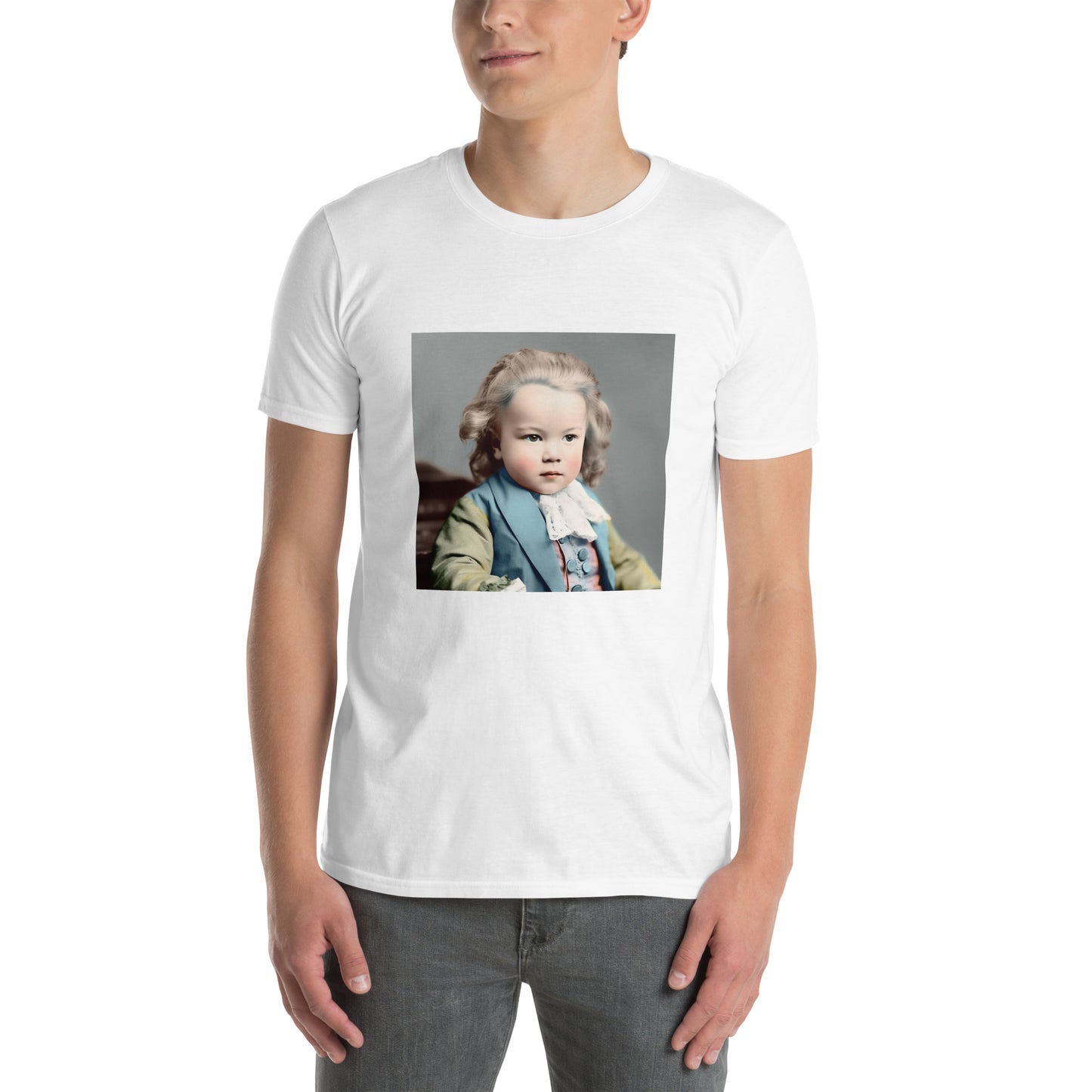 T-Shirt Unisex / Ring Spun Cotton / Portrait Johann Sebastian V