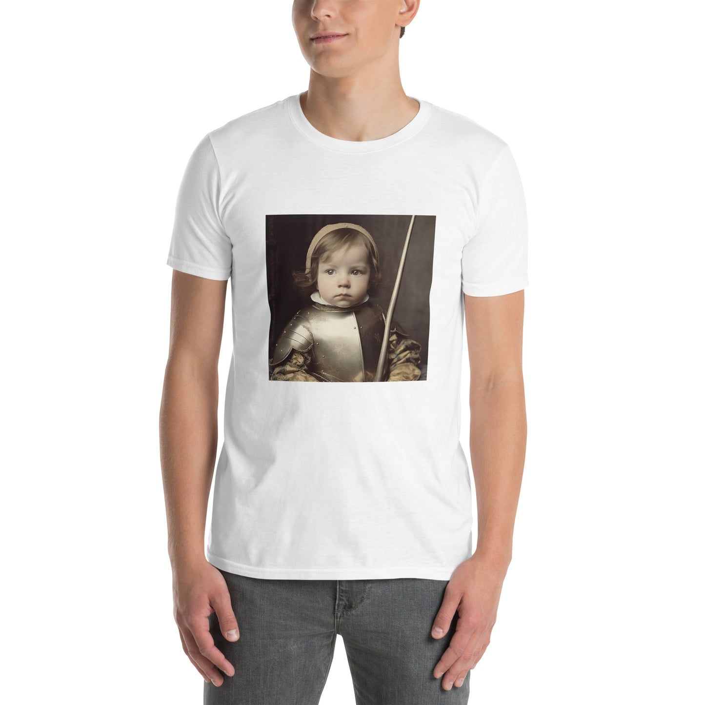 T-Shirt Unisex / Ring Spun Cotton / Portrait Jeanne 'Joan' Arc II