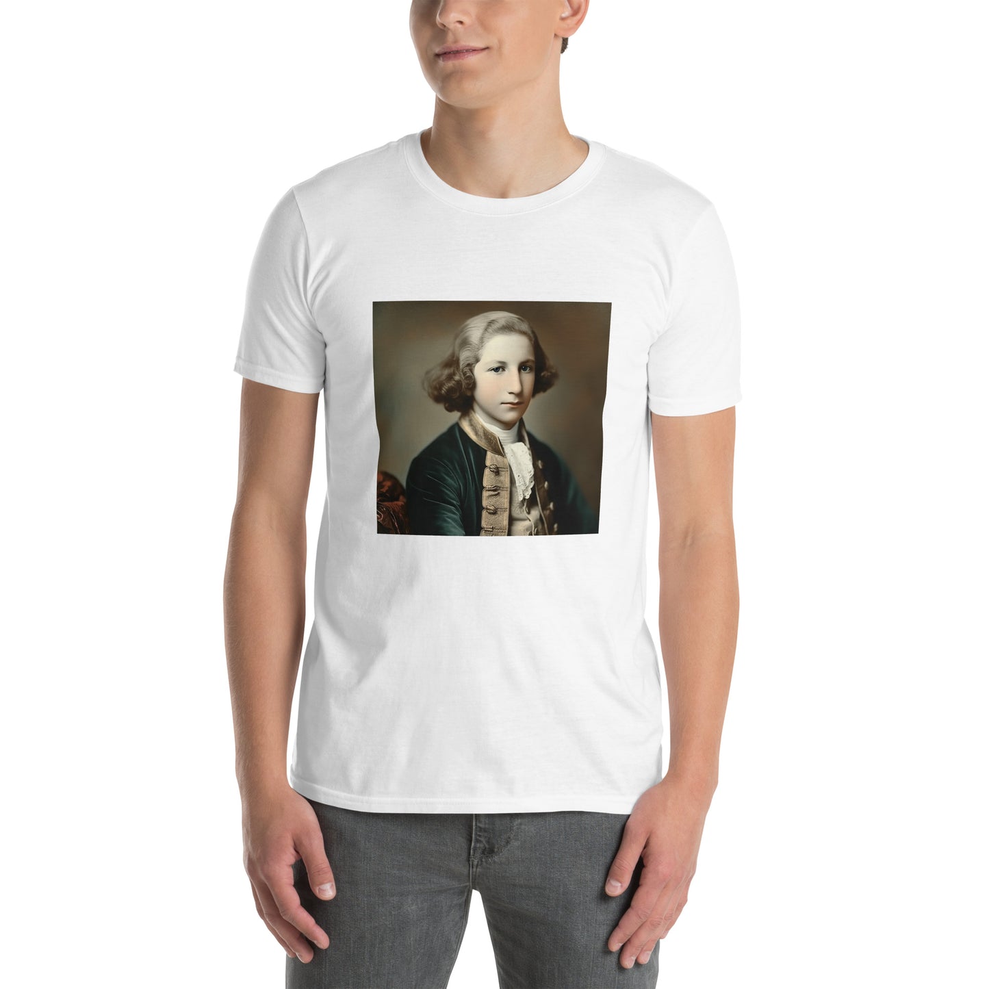 T-Shirt Unisex / Ring Spun Cotton / Portrait George Augustine I