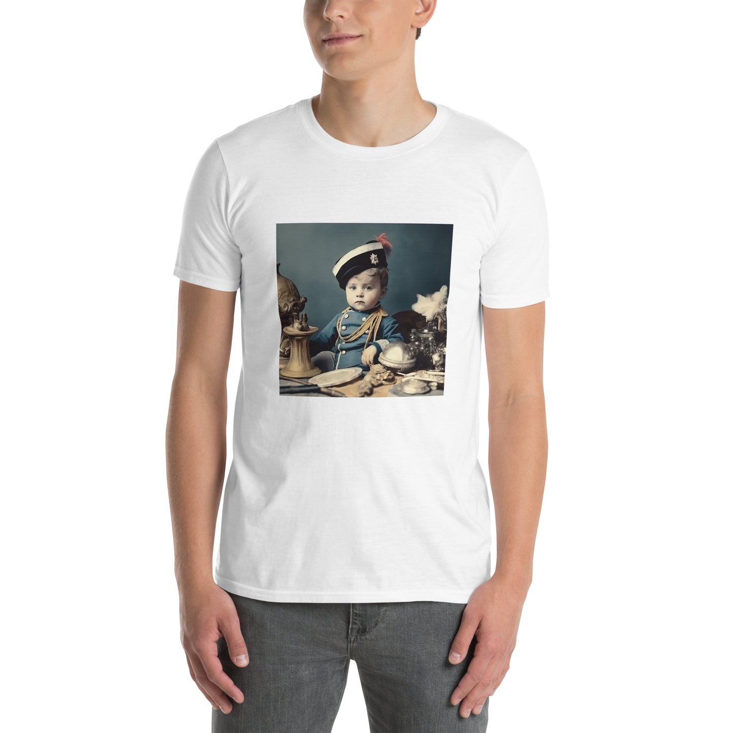 T-Shirt Unisex / Ring Spun Cotton / Portrait Napoleon Carlo VIII