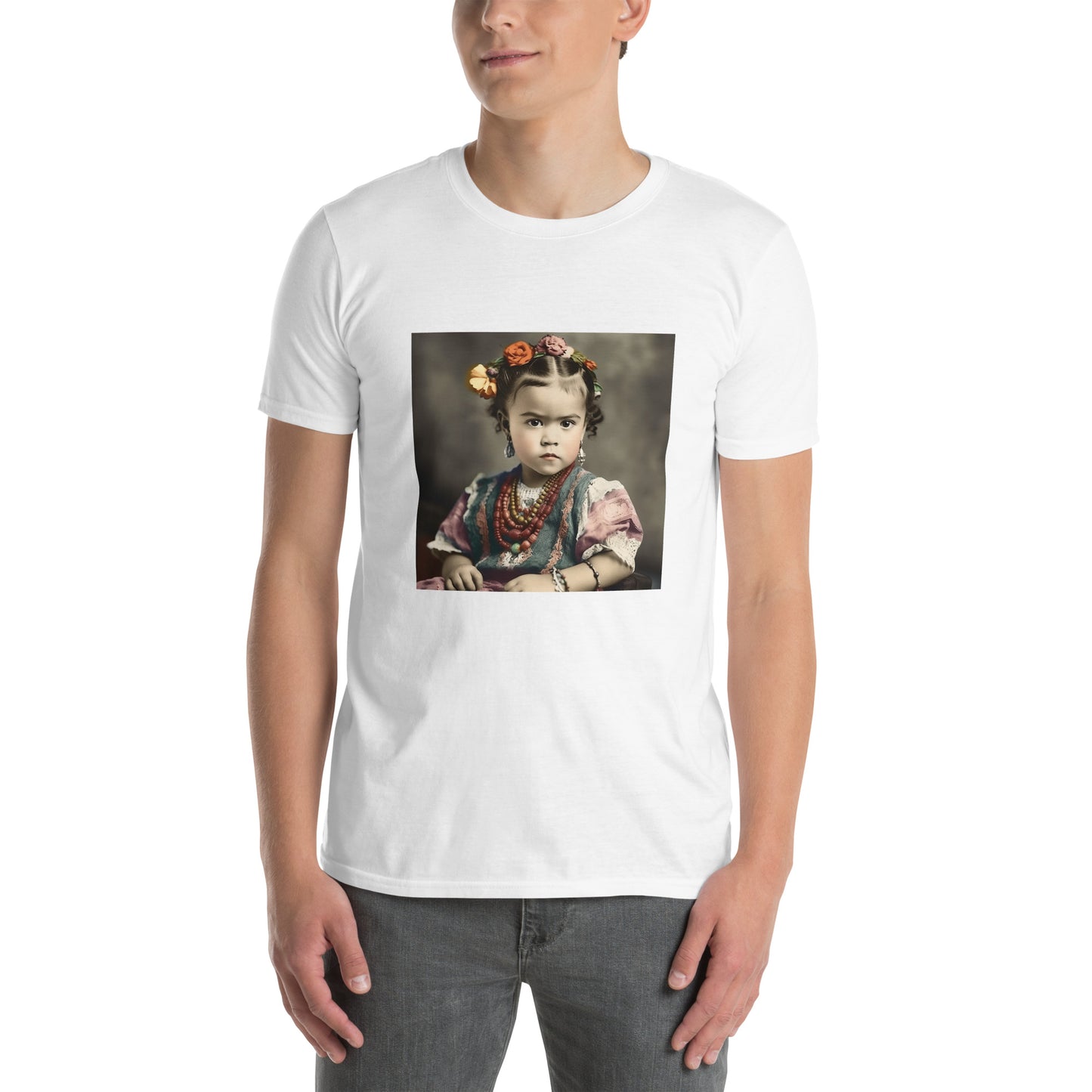 T-Shirt Unisex / Ring Spun Cotton / Portrait Magdalena Frida VIII