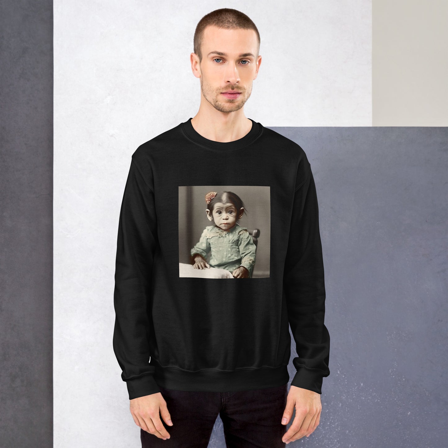 Sweatshirt Unisex / Air Spun Cotton / Portrait Lucy Dinkinesh I