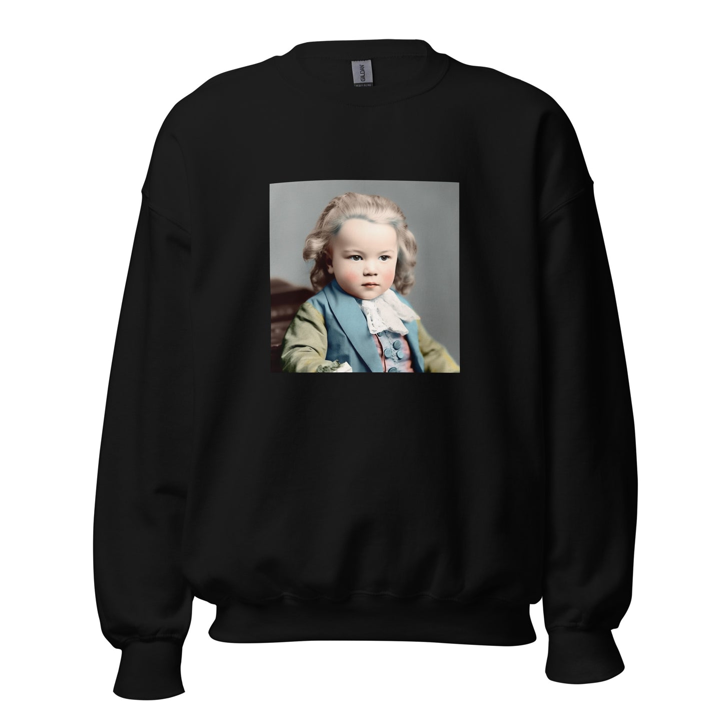 Sweatshirt Unisex / Air Spun Cotton / Portrait Johann Sebastian V