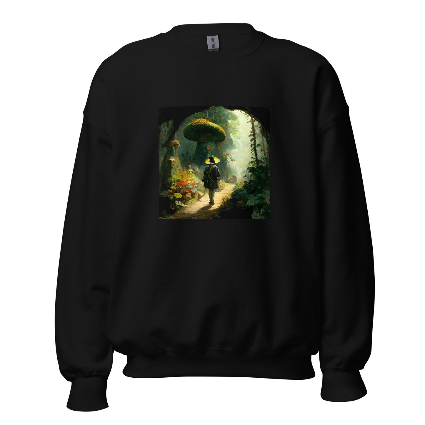 Sweatshirt Unisex / Air Spun Cotton / Fairytale Forest #2