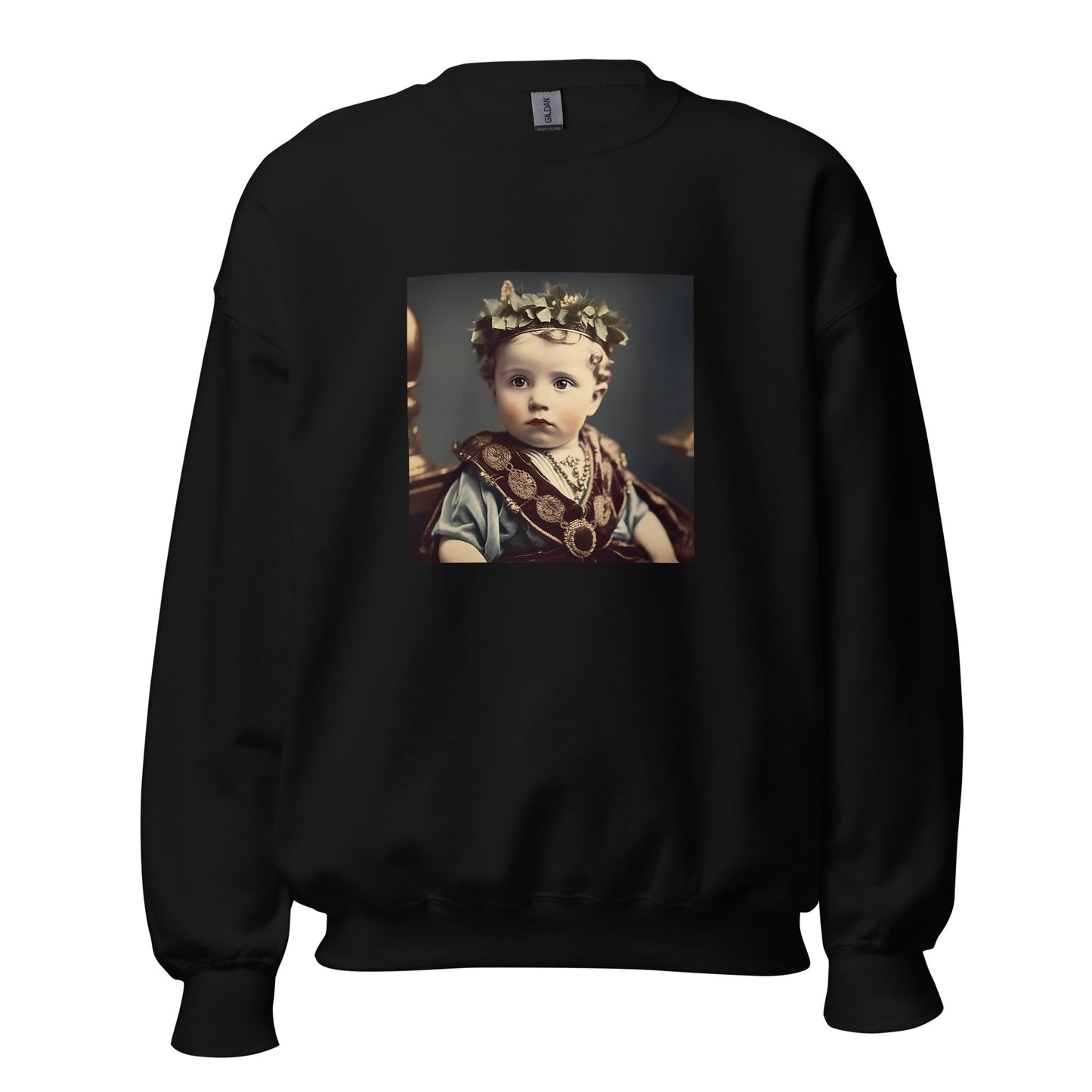 Sweatshirt Unisex / Air Spun Cotton / Portrait Gaius Julius I