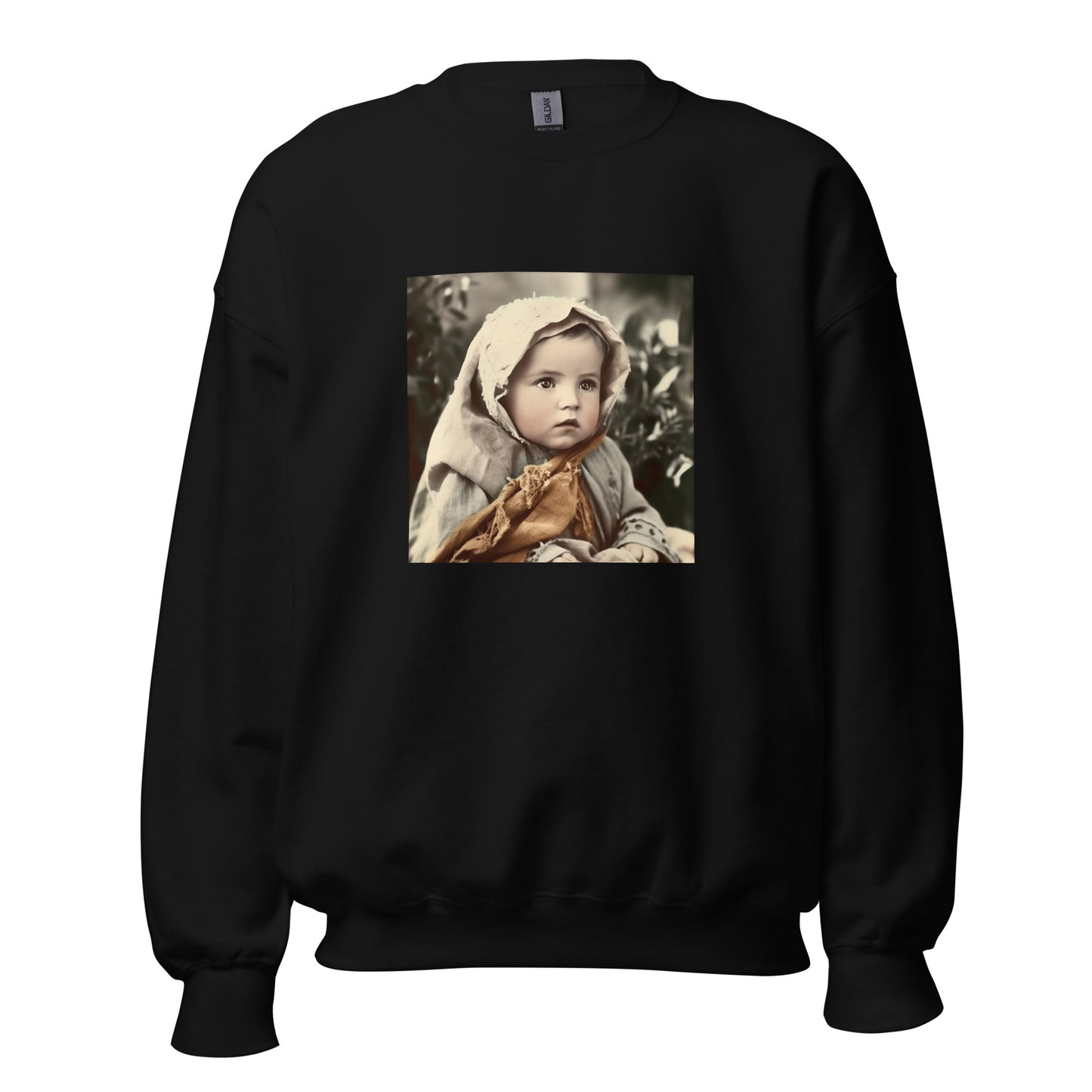 Sweatshirt Unisex / Air Spun Cotton / Portrait Jesus Nazareth I