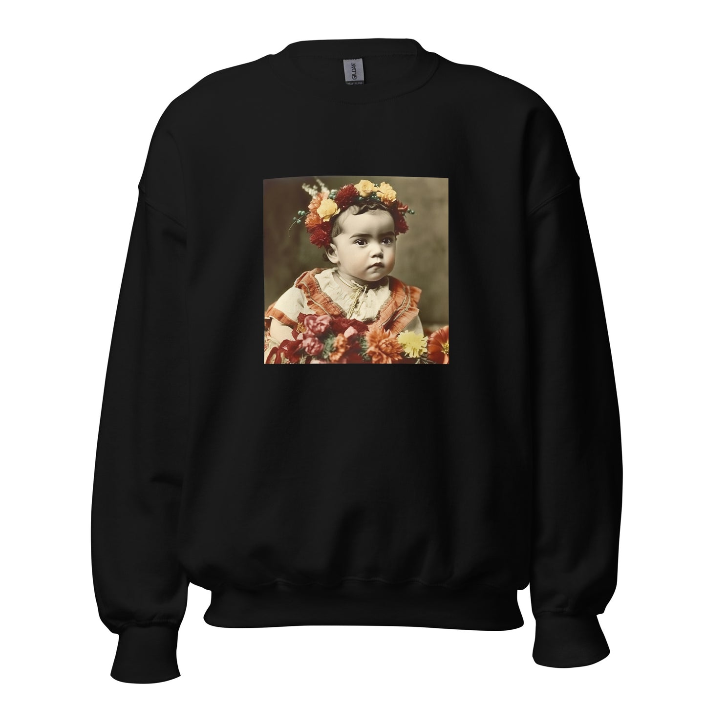 Sweatshirt Unisex / Air Spun Cotton / Portrait Magdalena Frida I