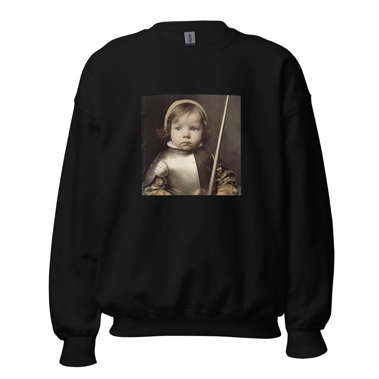 Sweatshirt Unisex / Air Spun Cotton / Portrait Jeanne 'Joan' Arc II