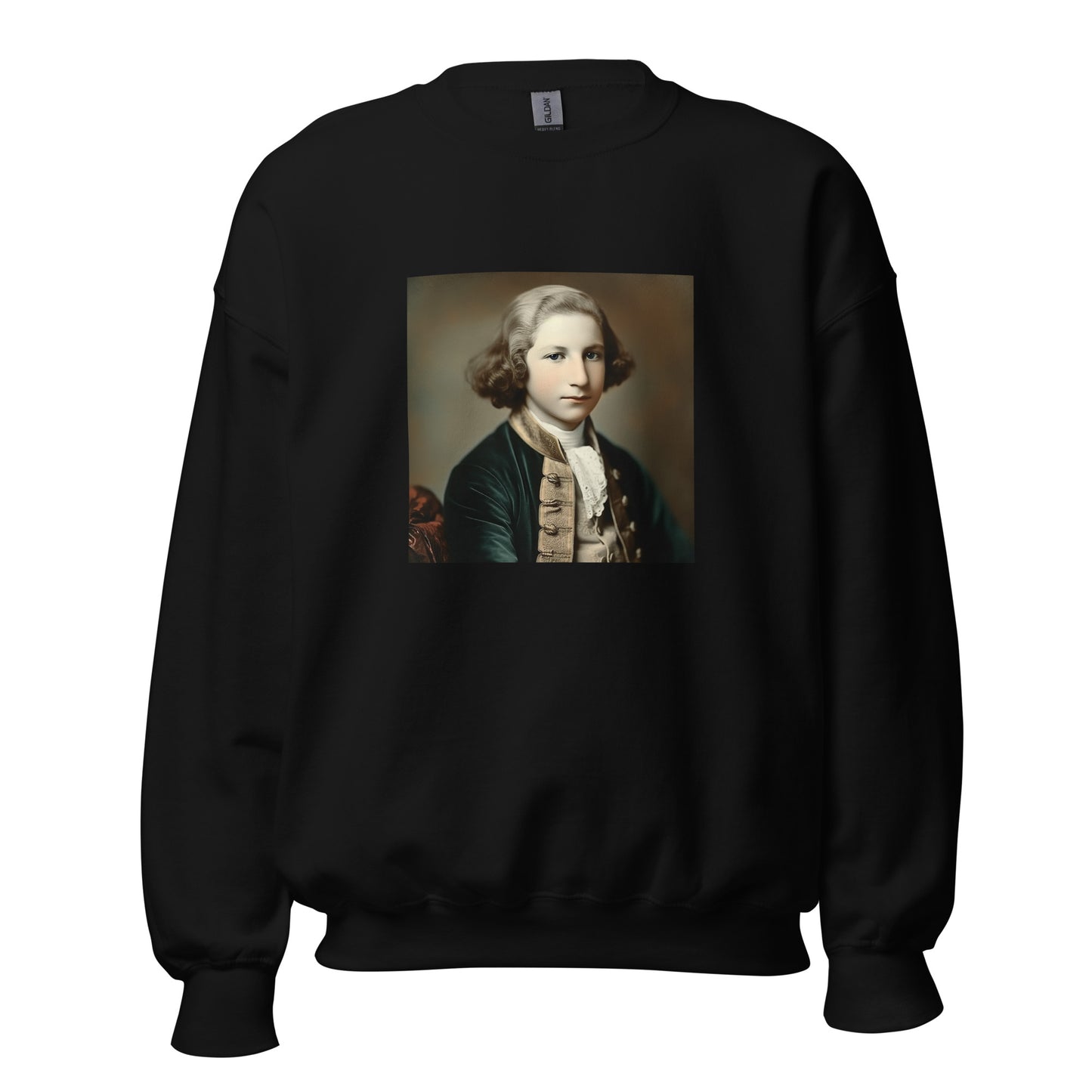 Sweatshirt Unisex / Air Spun Cotton / Portrait George Augustine I