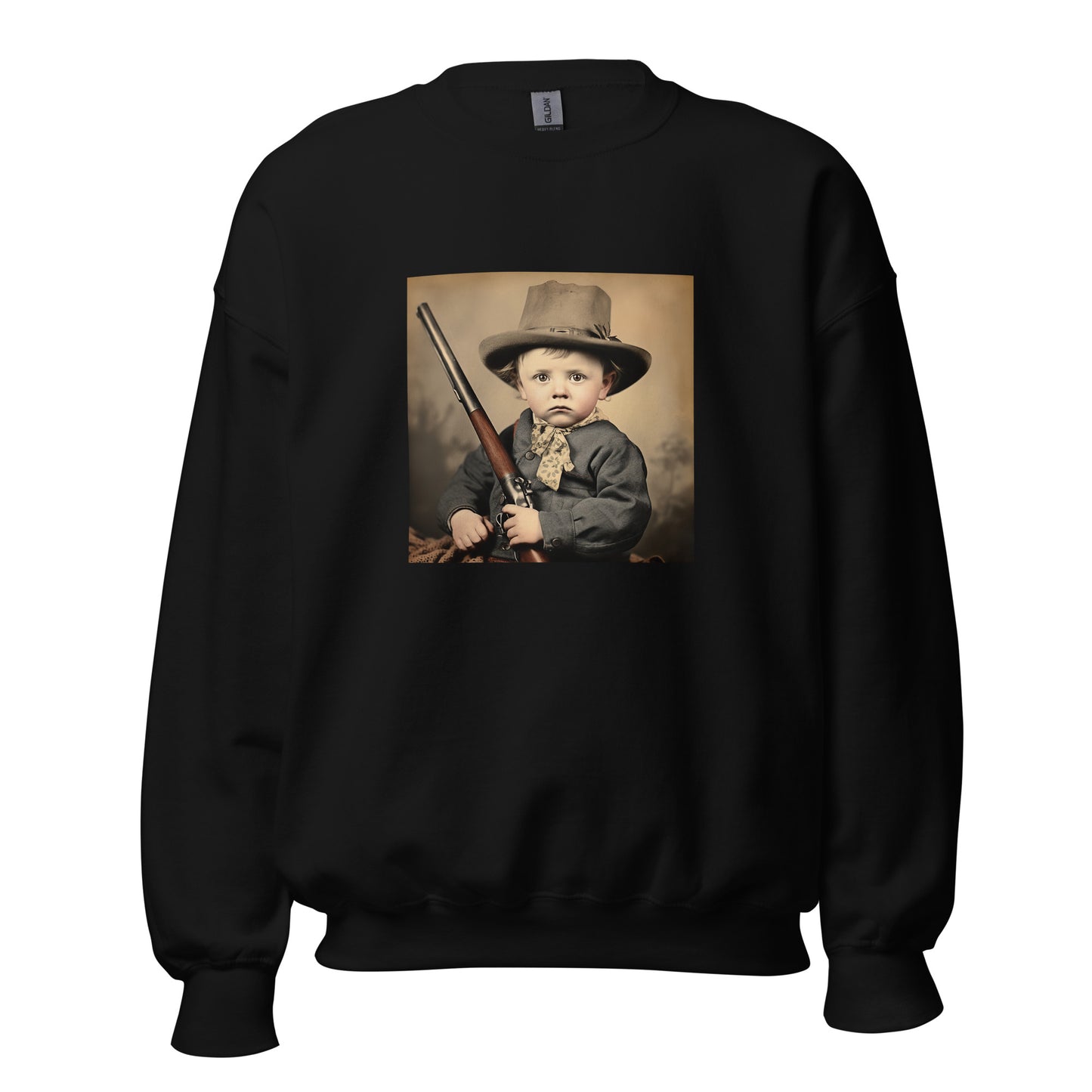 Sweatshirt Unisex / Air Spun Cotton / Portrait William 'Billy' Henry III