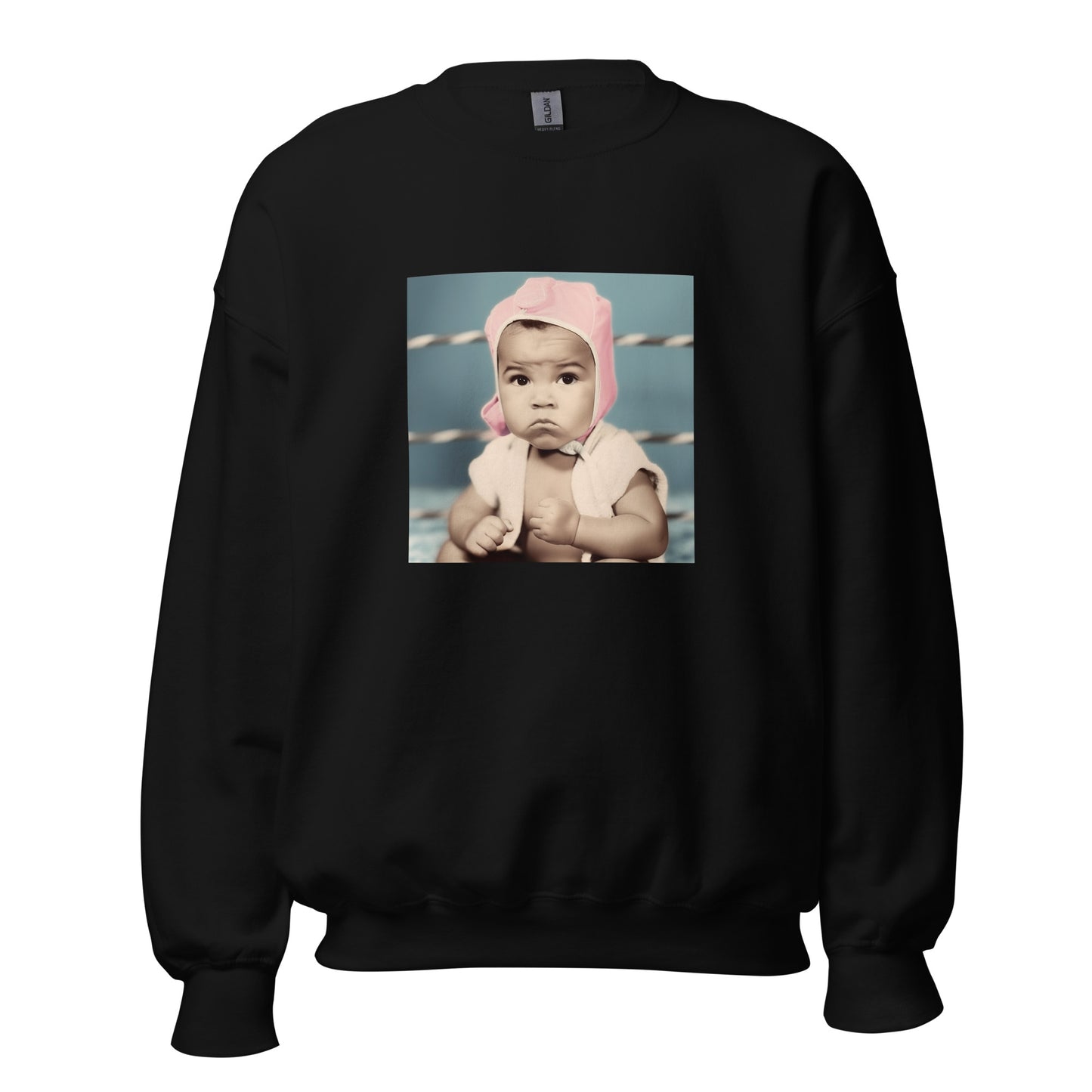 Sweatshirt Unisex / Air Spun Cotton / Portrait Cassius 'Muhammad' Marcellus III