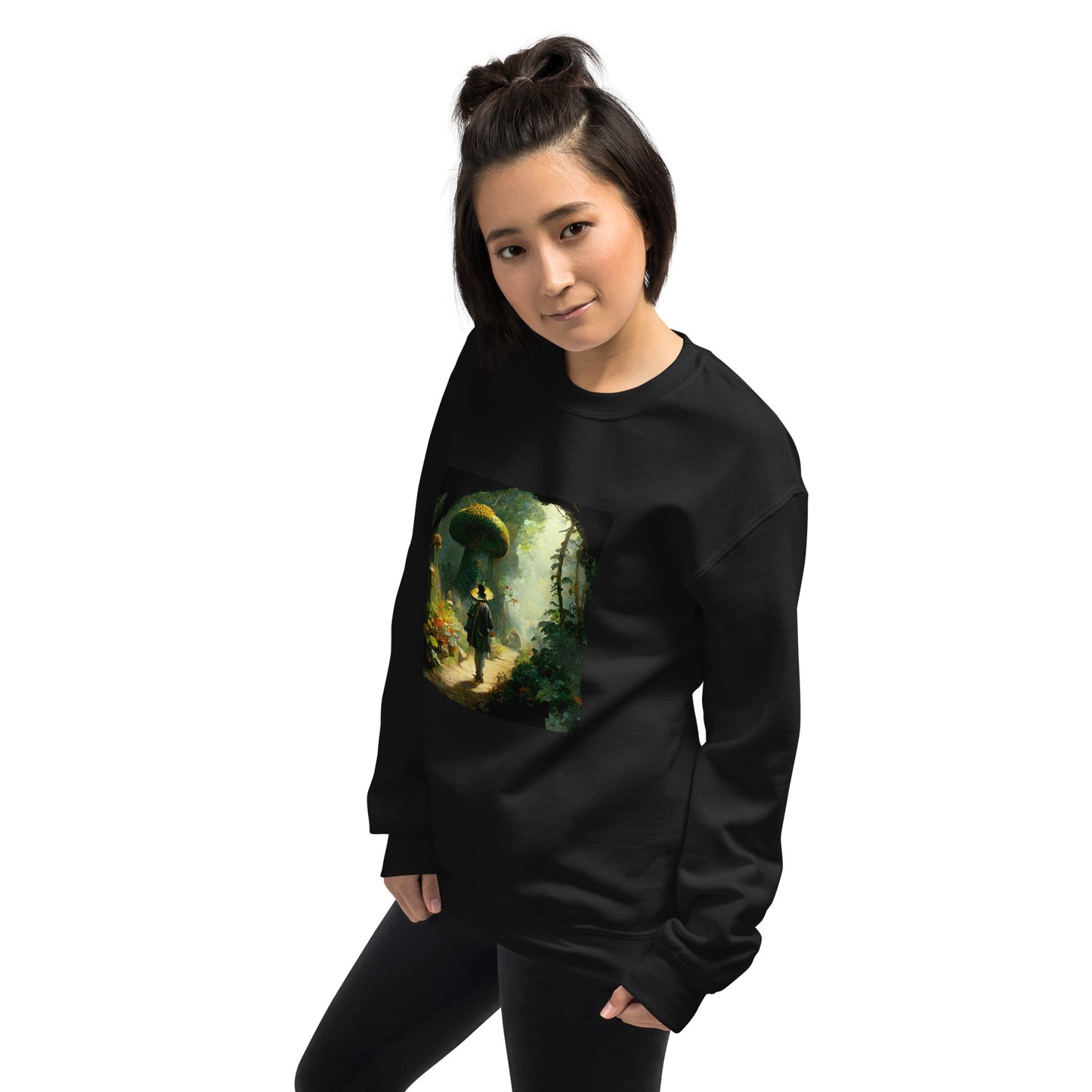 Sweatshirt Unisex / Air Spun Cotton / Fairytale Forest #2