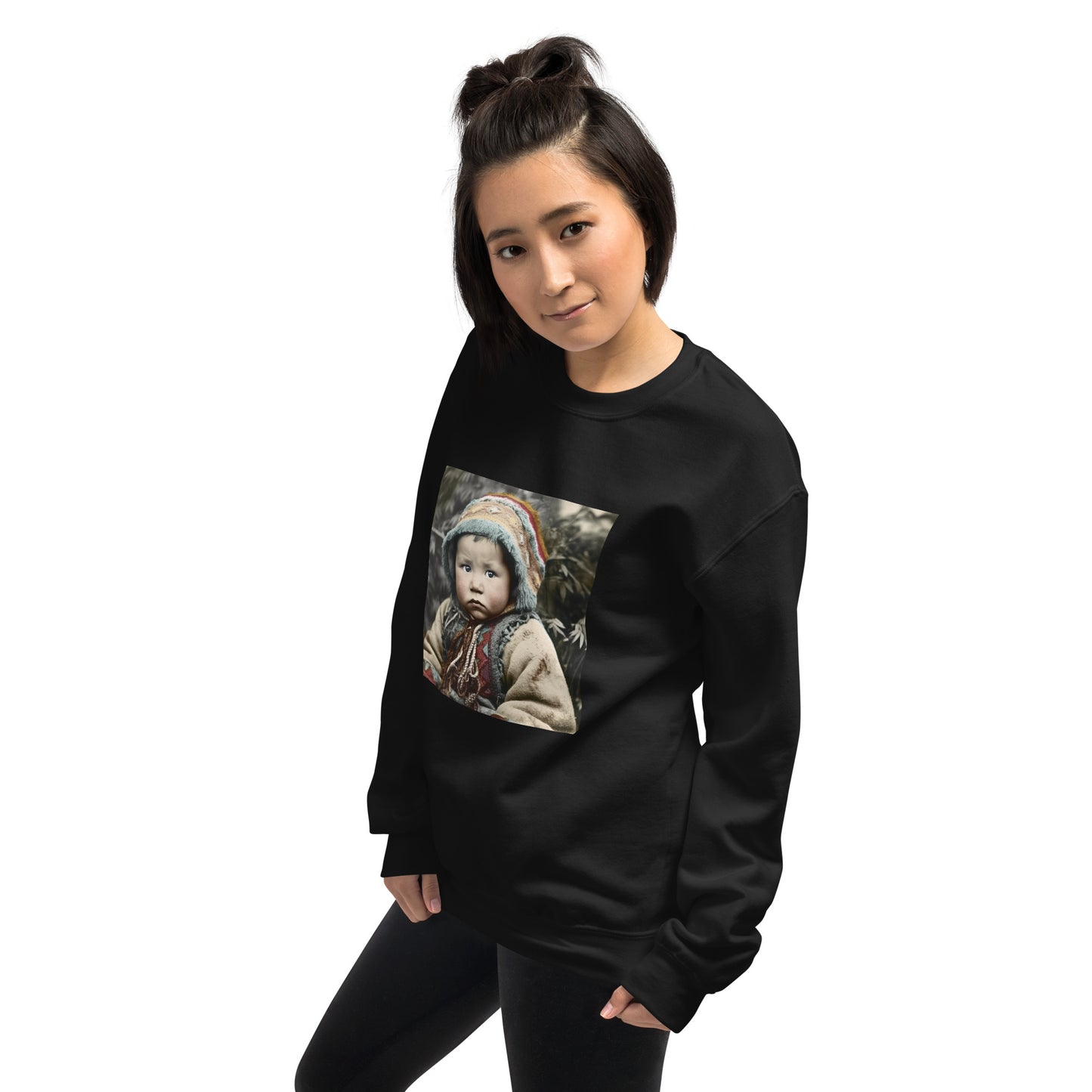 Sweatshirt Unisex / Air Spun Cotton / Portrait Koelbjerg Child I