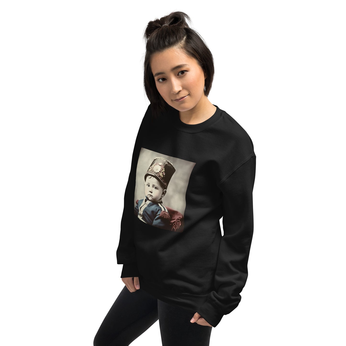 Sweatshirt Unisex / Air Spun Cotton / Portrait Napoleon Carlo III