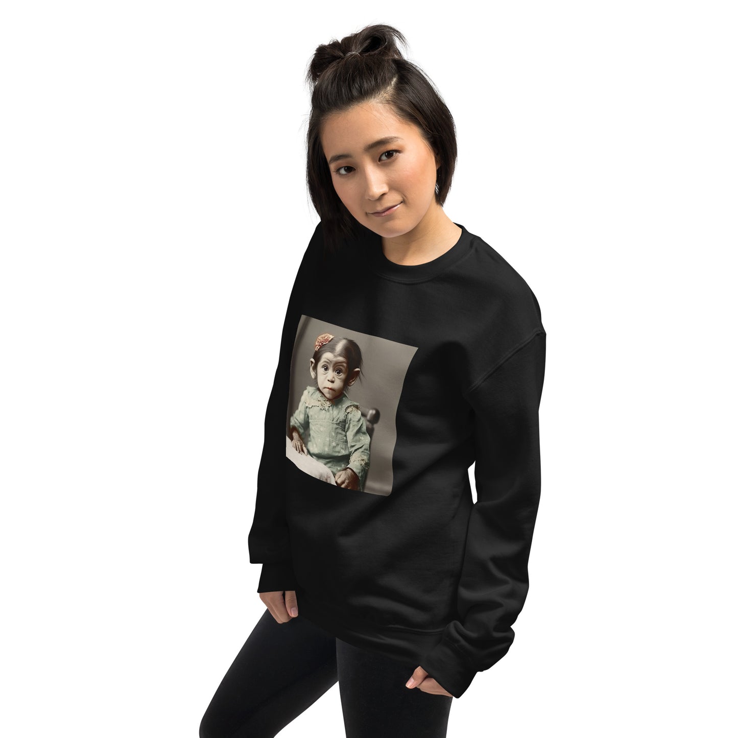 Sweatshirt Unisex / Air Spun Cotton / Portrait Lucy Dinkinesh I