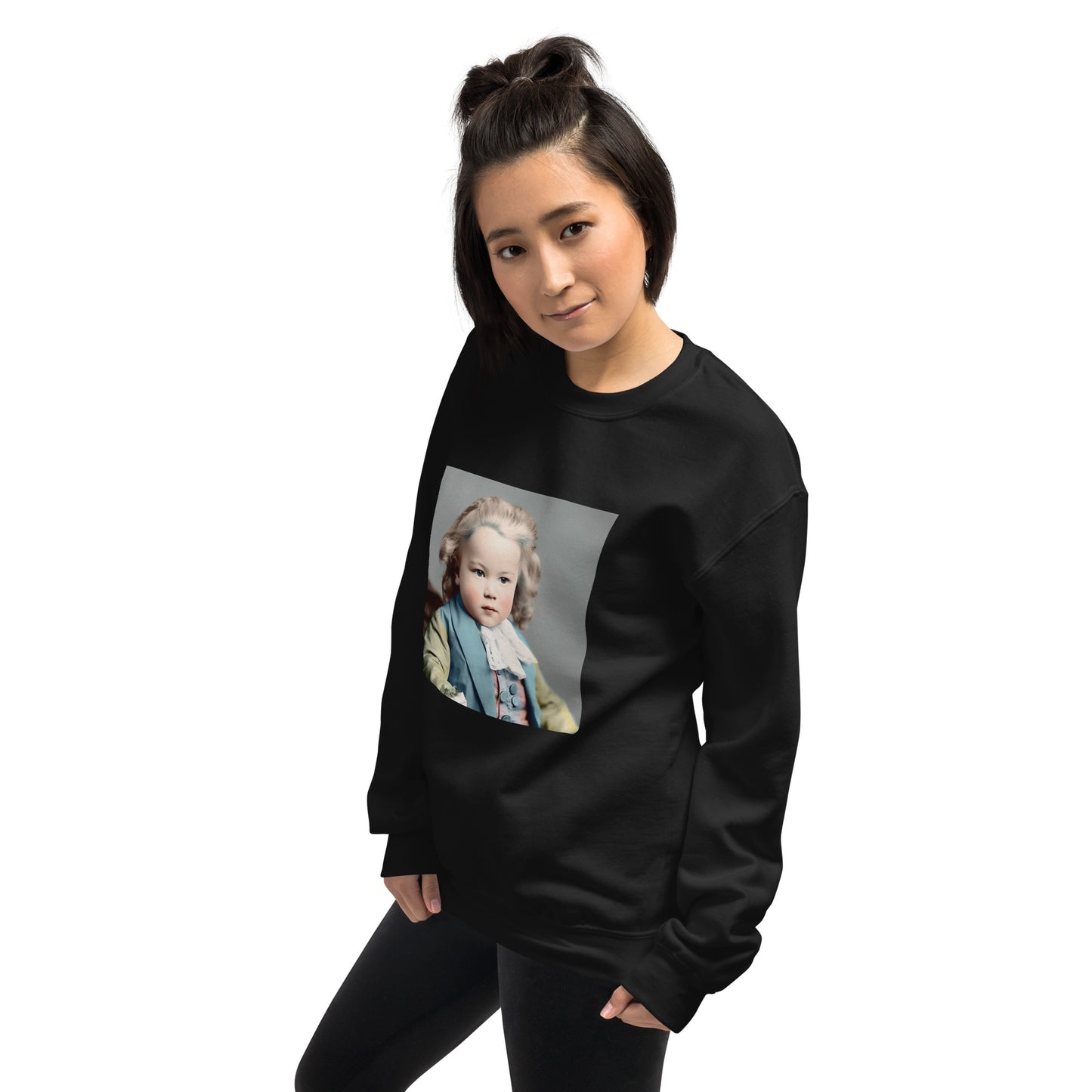 Sweatshirt Unisex / Air Spun Cotton / Portrait Johann Sebastian V