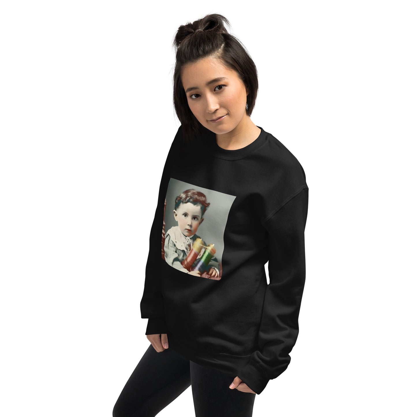 Sweatshirt Unisex / Air Spun Cotton / Portrait Nikola Milutin I