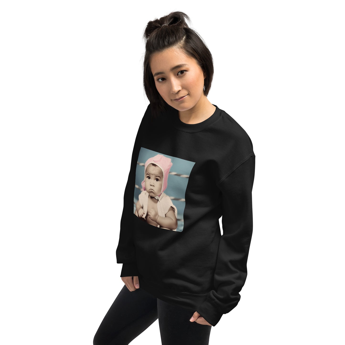 Sweatshirt Unisex / Air Spun Cotton / Portrait Cassius 'Muhammad' Marcellus III