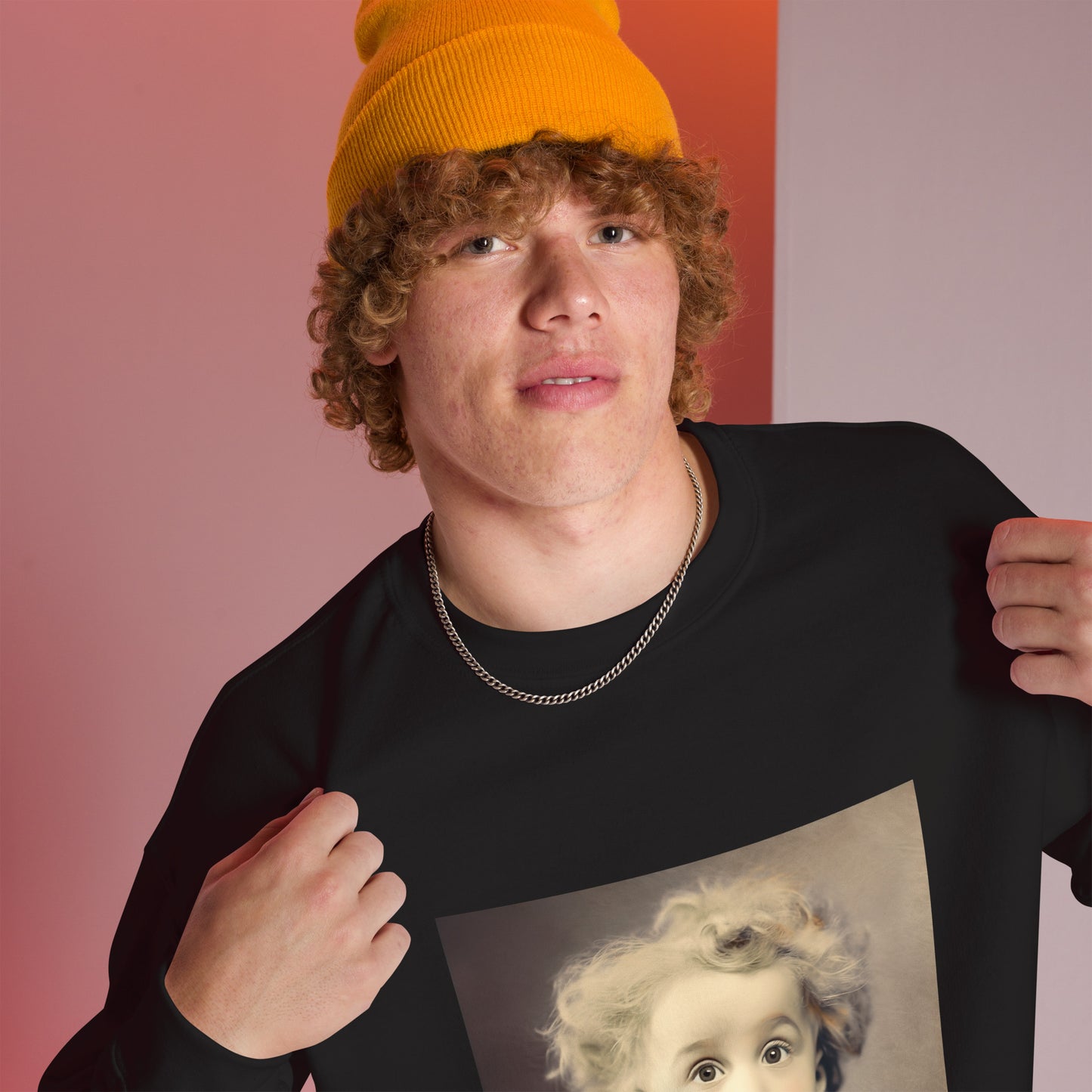 Sweatshirt Unisex / Air Spun Cotton / Portrait Albert Hermann II