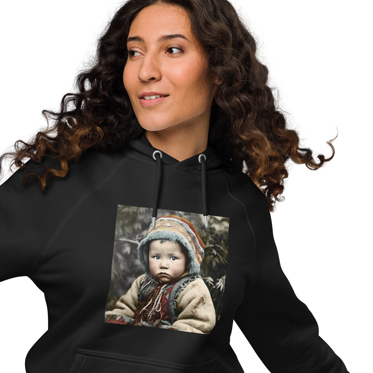 Hoodie Unisex / Organic Cotton / Portrait Koelbjerg Child I