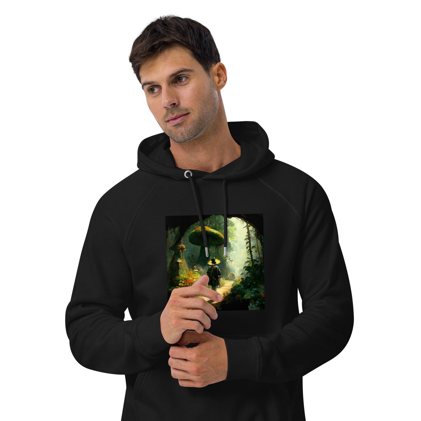 Hoodie Unisex / Organic Cotton / Fairytale Forest #2