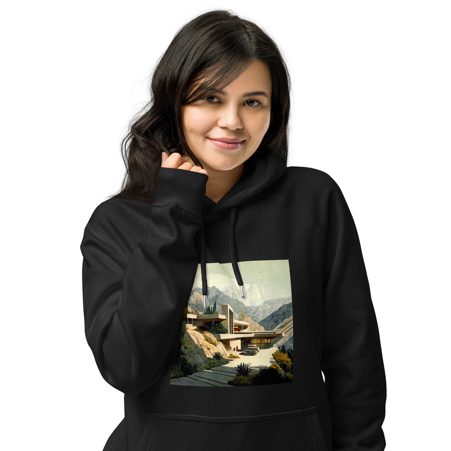 Hoodie Unisex / Organic Cotton / Architecture #1