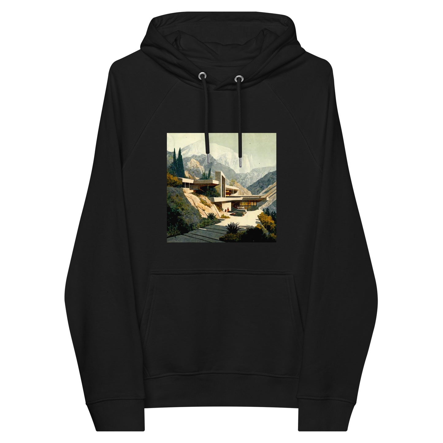 Hoodie Unisex / Organic Cotton / Architecture #1