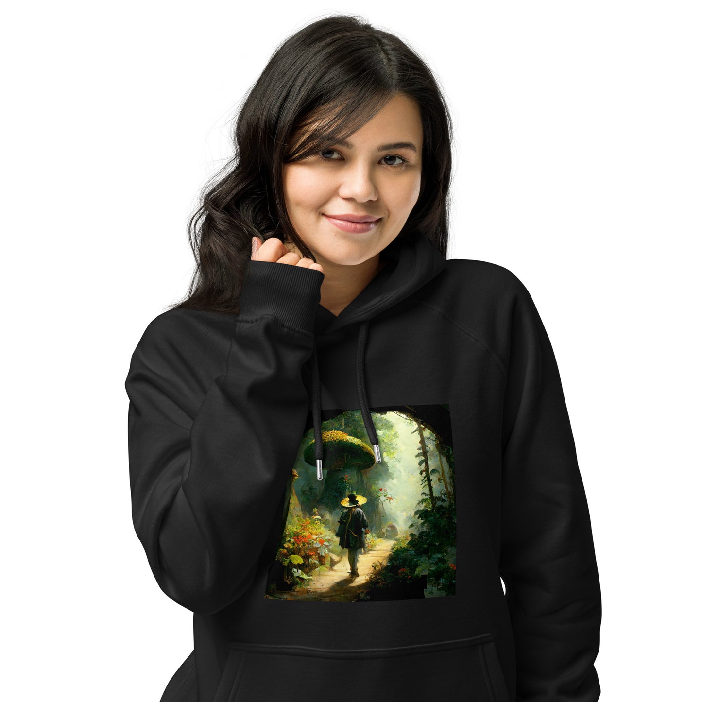 Hoodie Unisex / Organic Cotton / Fairytale Forest #2