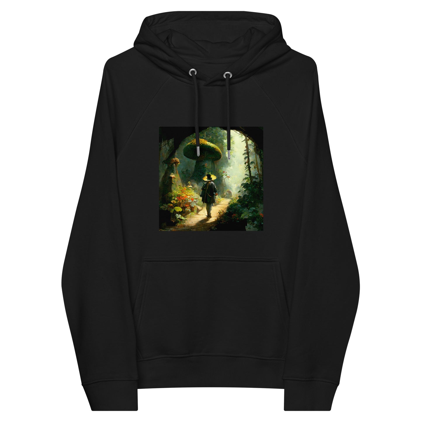 Hoodie Unisex / Organic Cotton / Fairytale Forest #2