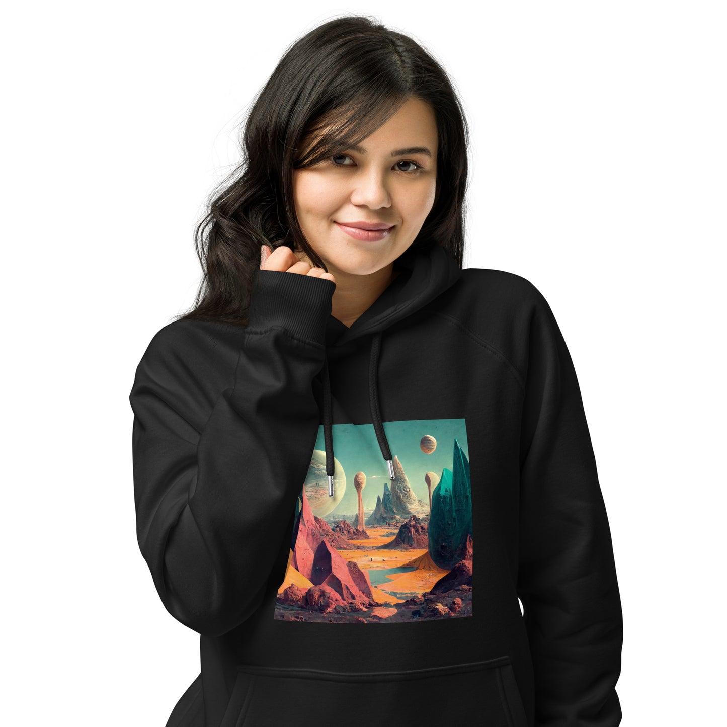 Hoodie Unisex / Organic Cotton / Exoplanet #3