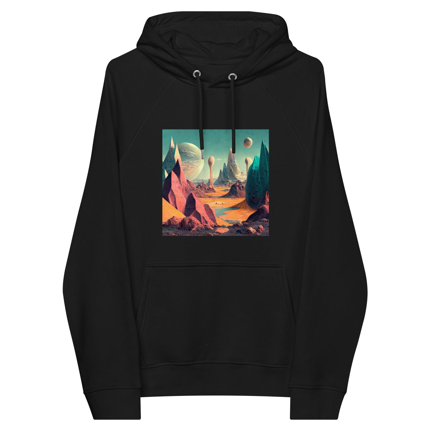 Hoodie Unisex / Organic Cotton / Exoplanet #3