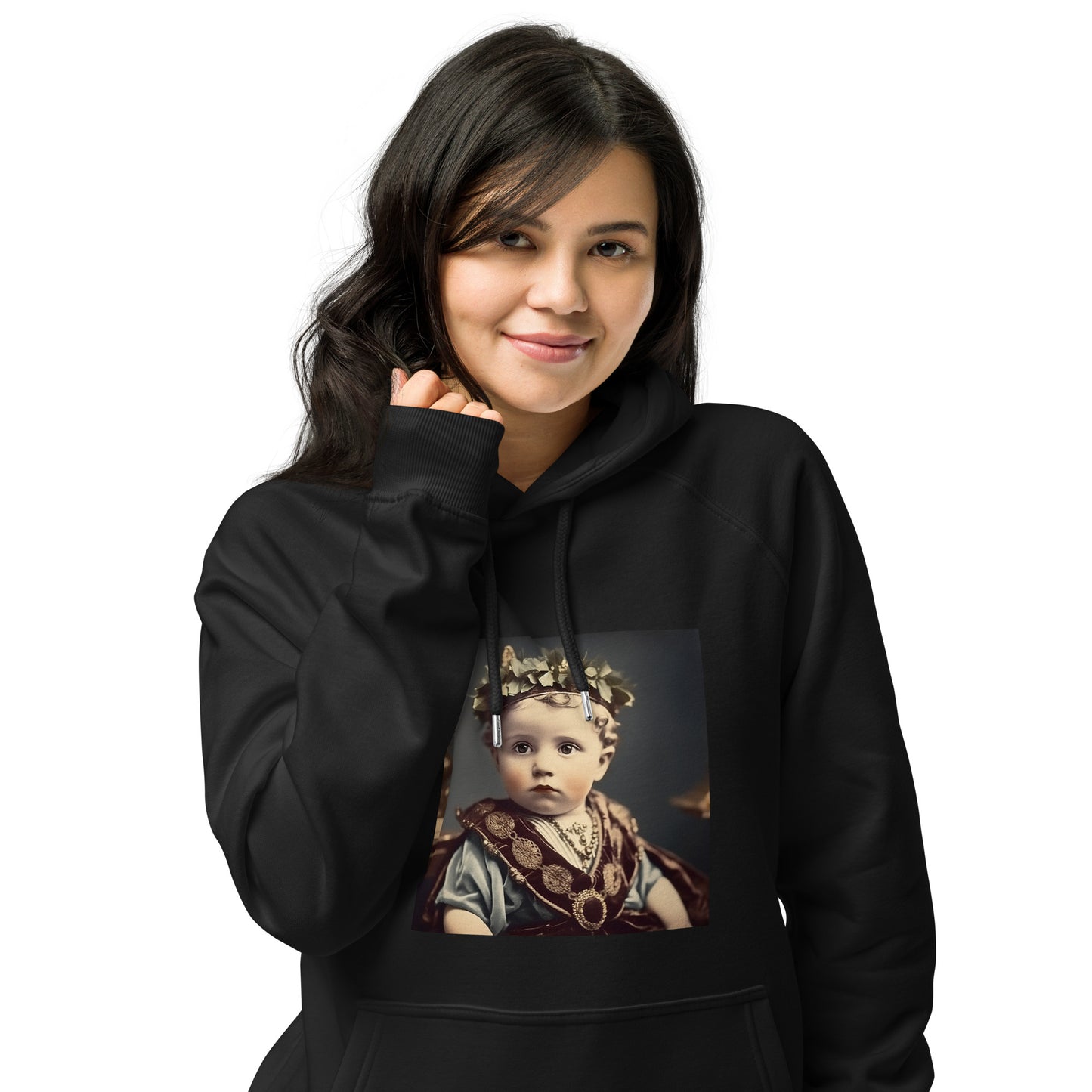 Hoodie Unisex / Organic Cotton / Portrait Gaius Julius I