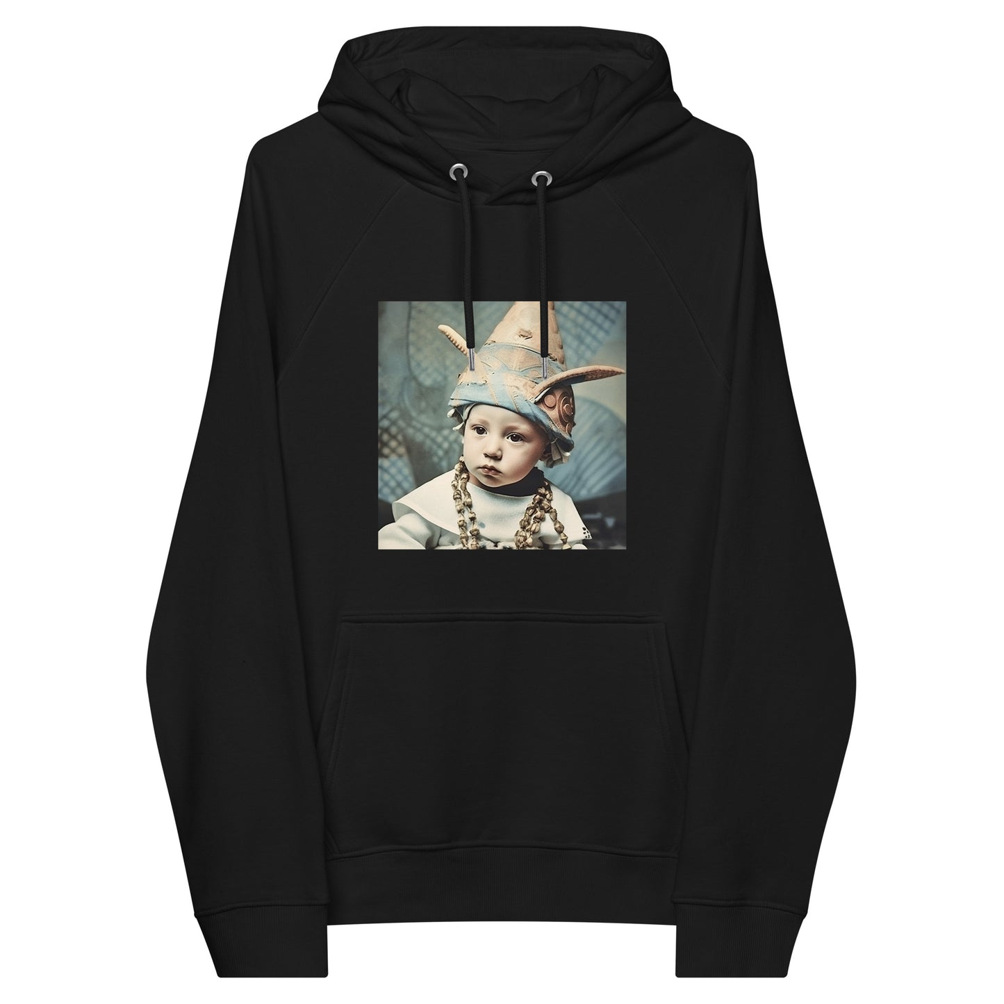 Hoodie Unisex / Organic Cotton / Portrait Akhenaten Amenhotep II