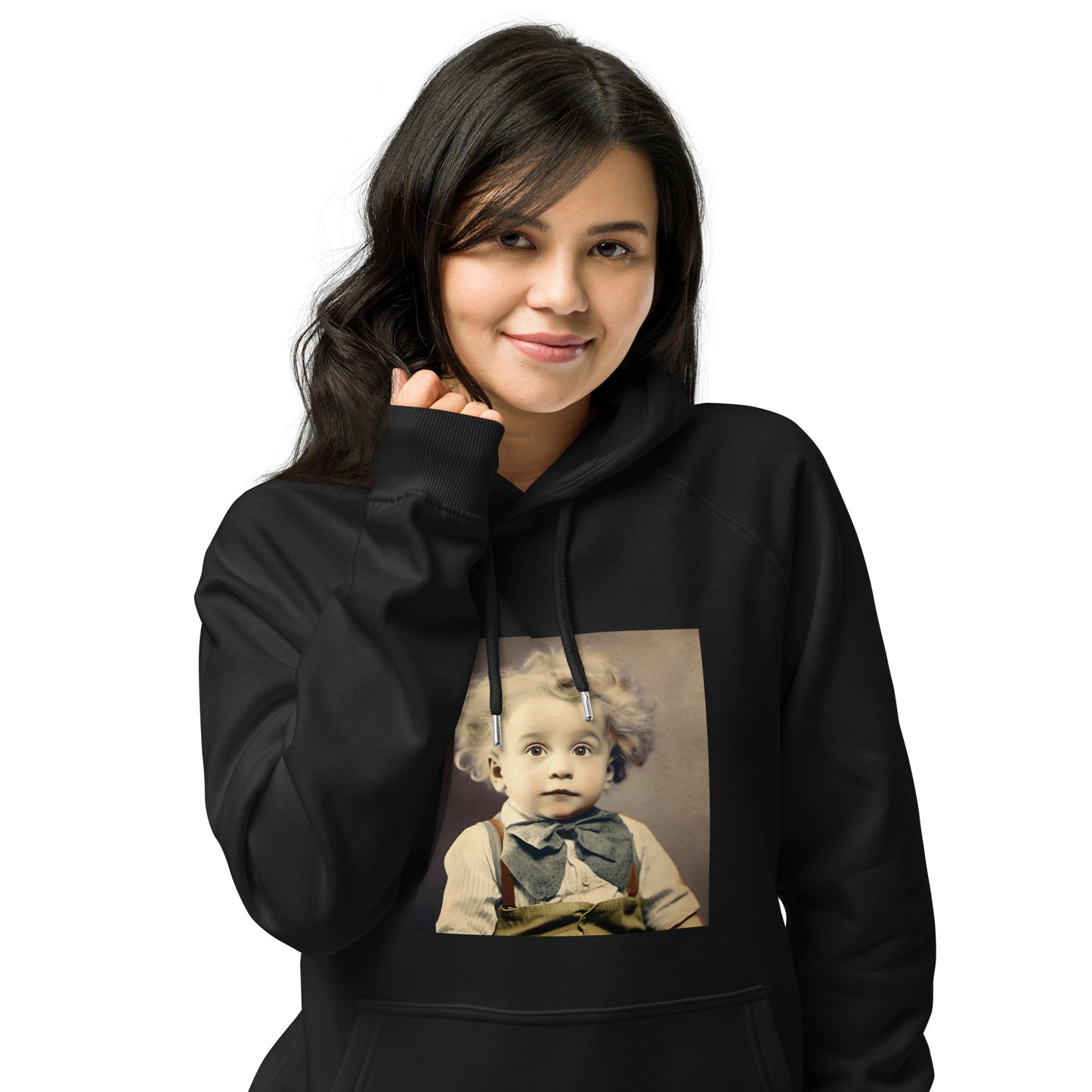 Hoodie Unisex / Organic Cotton / Portrait Albert Hermann II