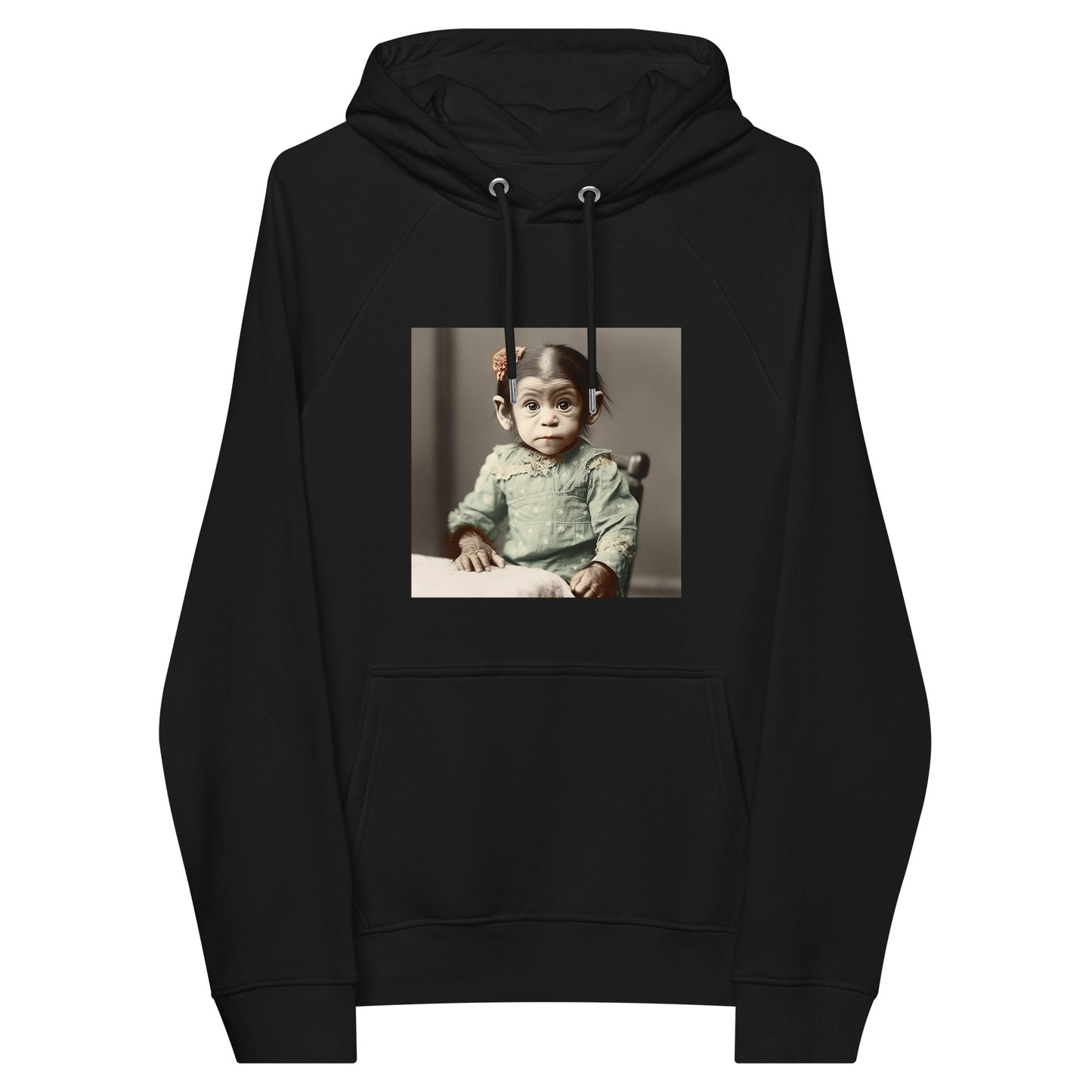 Hoodie Unisex / Organic Cotton / Portrait Lucy Dinkinesh I