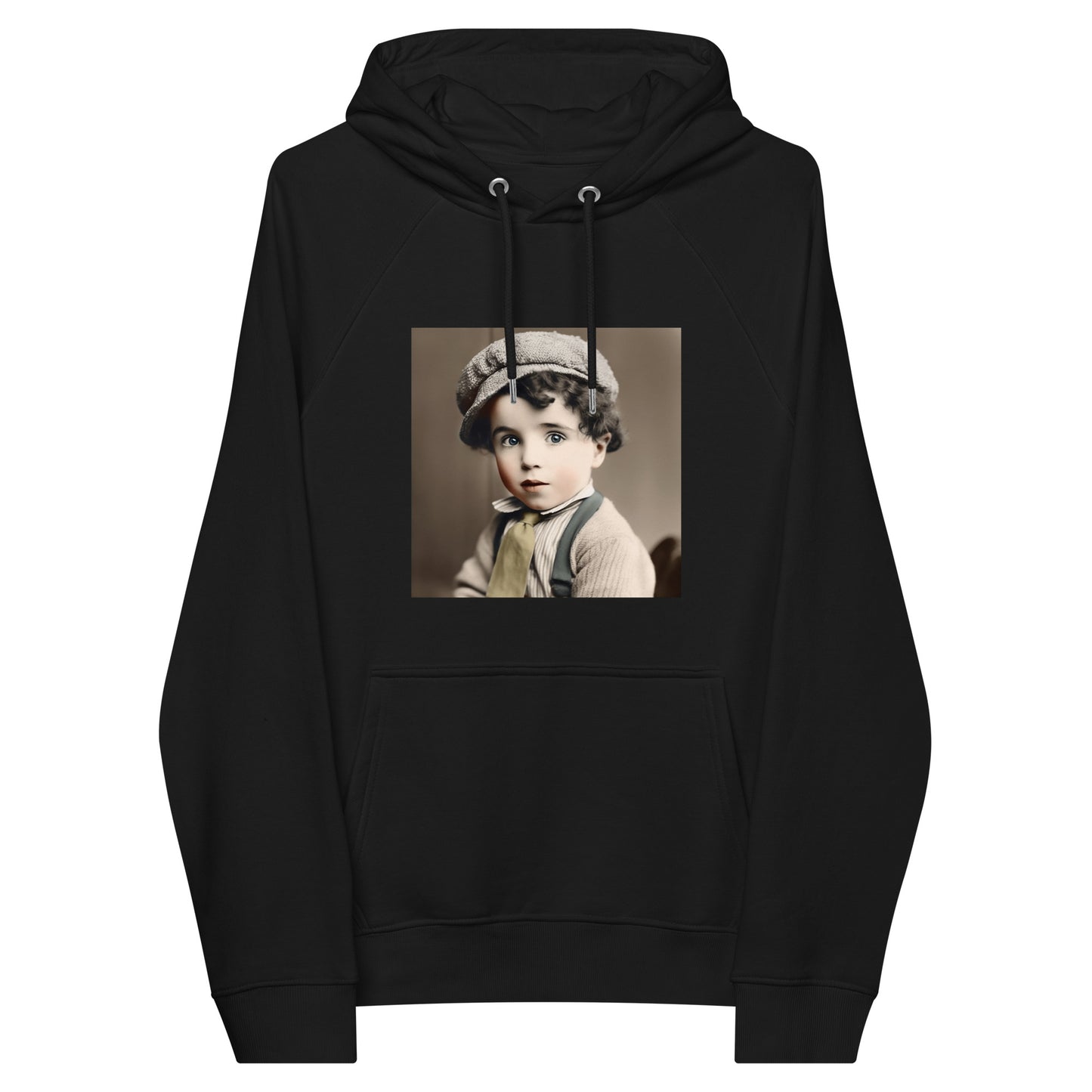 Hoodie Unisex / Organic Cotton / Portrait Charles 'Charlie' Spencer III