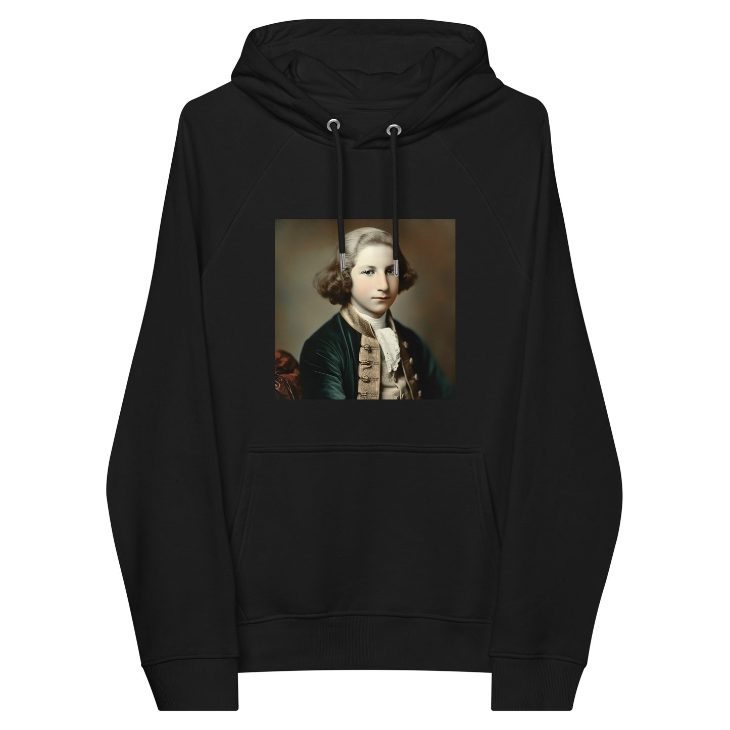 Hoodie Unisex / Organic Cotton / Portrait George Augustine I